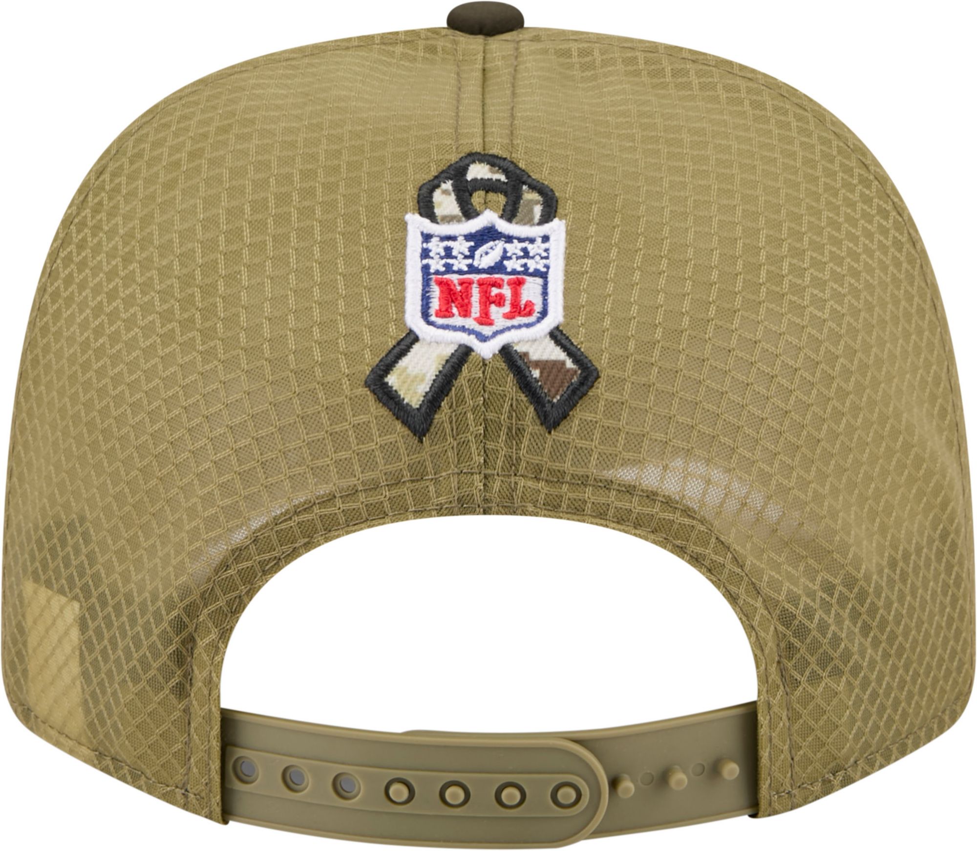 New Era Adult San Francisco 49ers Dark Moss Salute To Service 2025 9Seventy Adjustable Stretch-Snap Hat product image