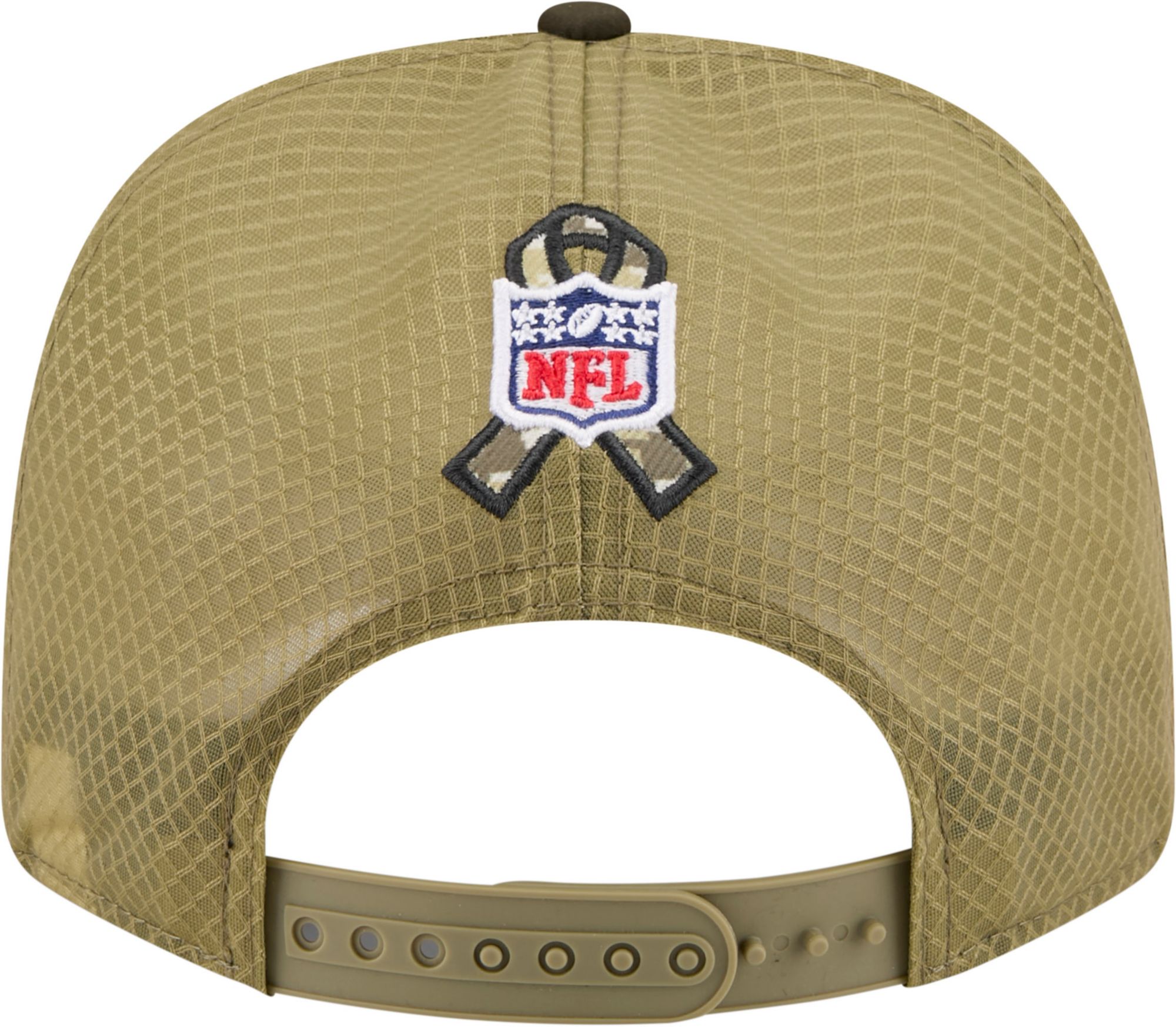 New Era Adult Las Vegas Raiders Dark Moss Salute To Service 2025 9Seventy Adjustable Stretch-Snap Hat product image