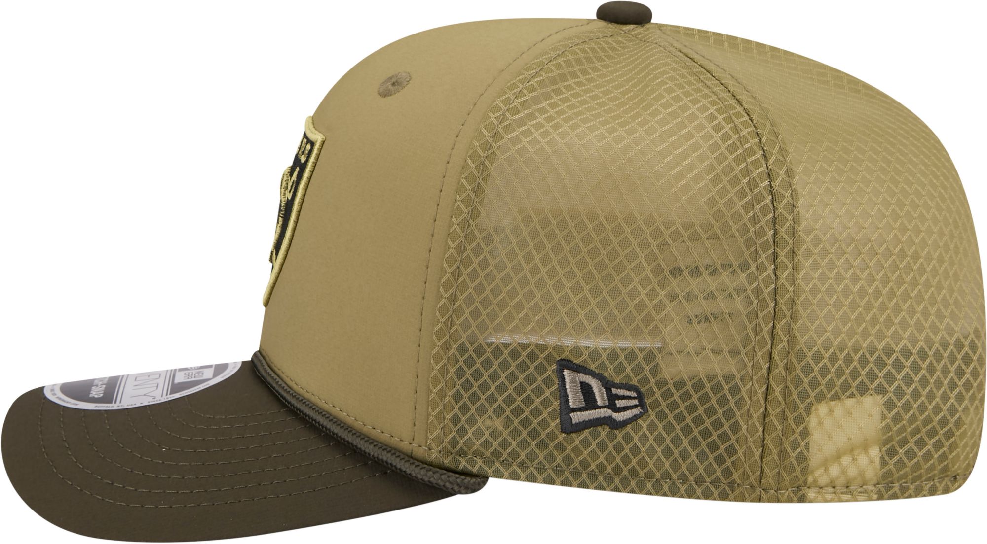 New Era Adult Las Vegas Raiders Dark Moss Salute To Service 2025 9Seventy Adjustable Stretch-Snap Hat product image