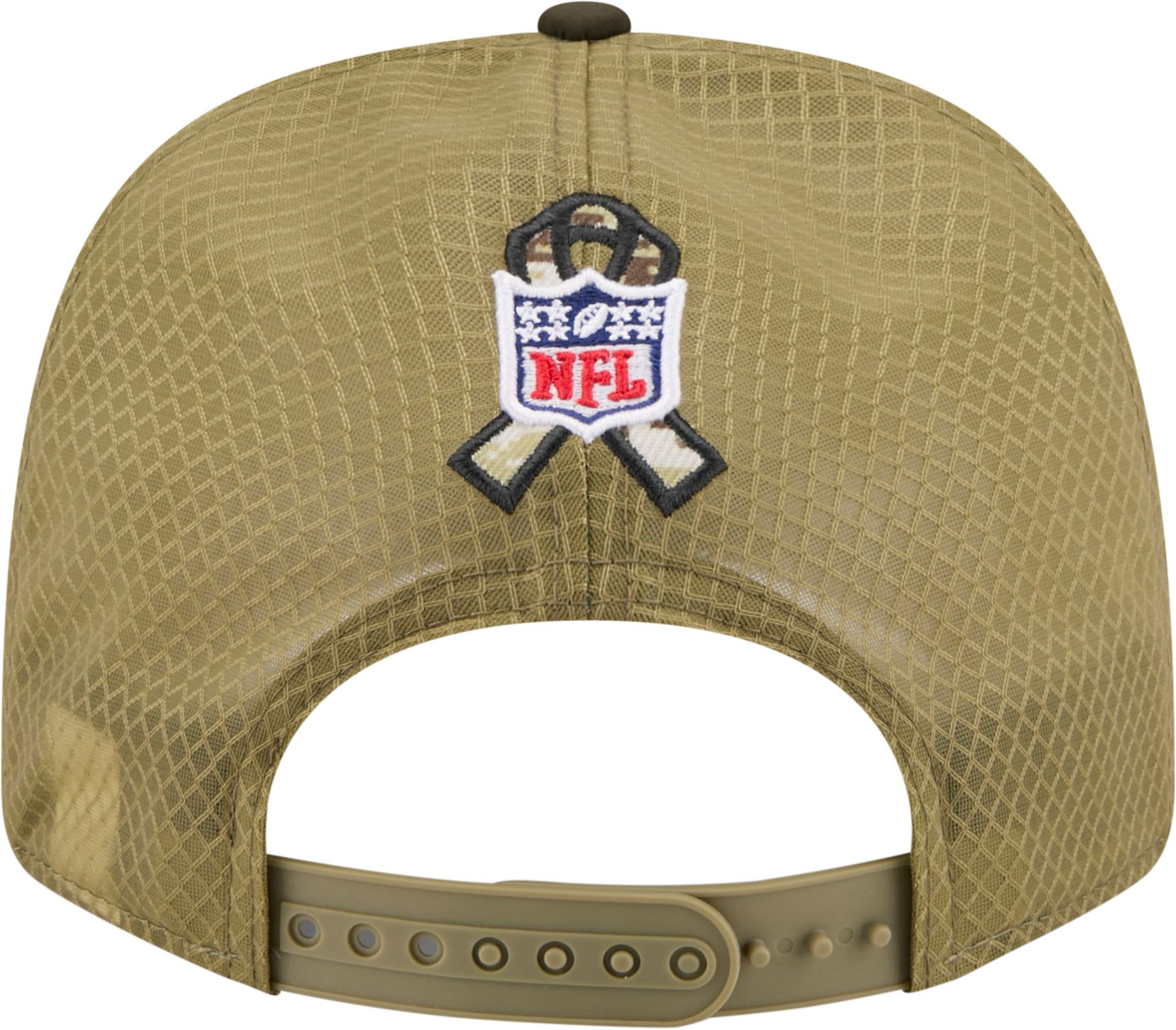 New Era Adult Washington Commanders Salute To Service 2025 Dark Moss 9Seventy Adjustable Stretch-Snap Hat product image