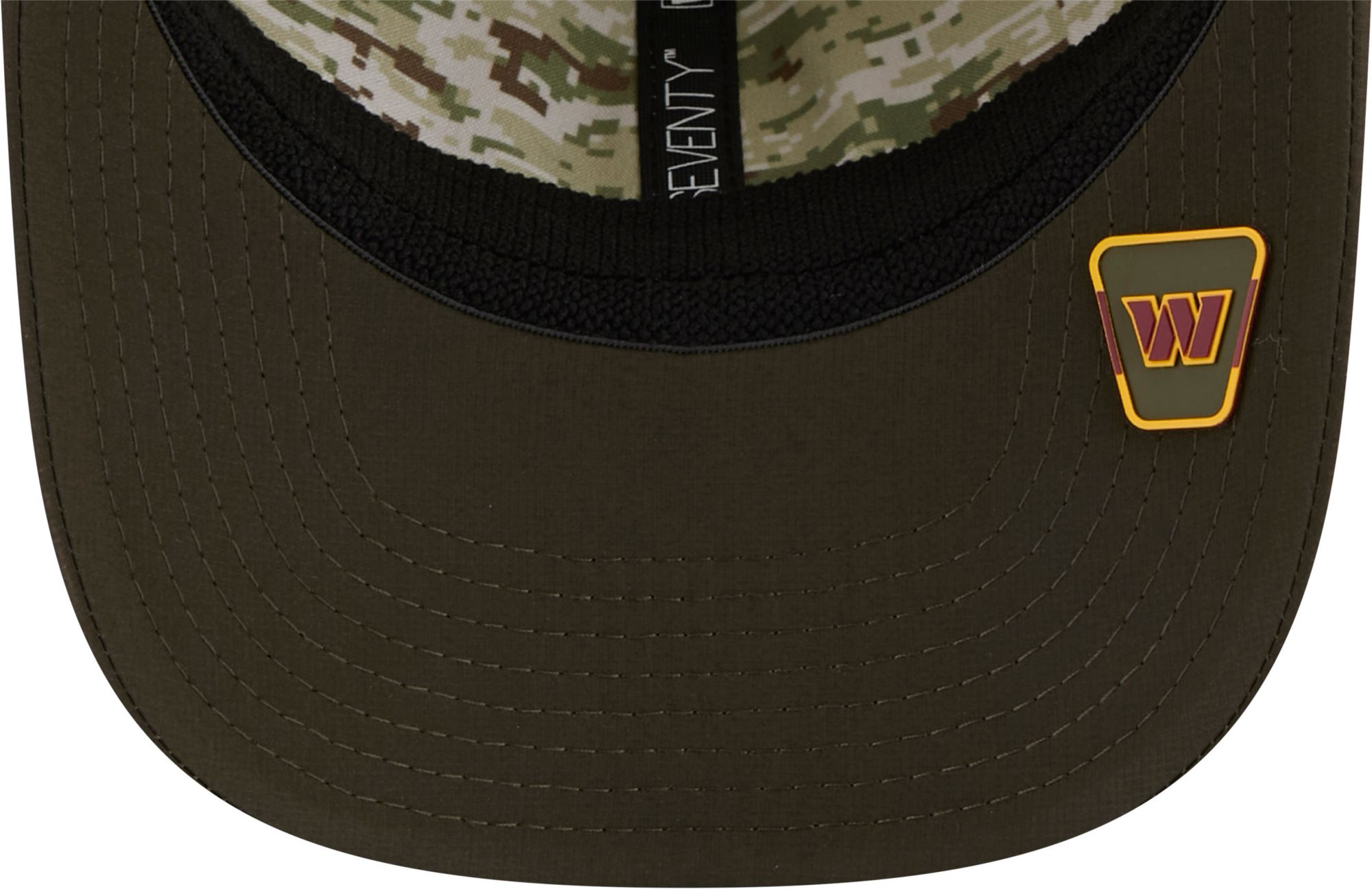New Era Adult Washington Commanders Salute To Service 2025 Dark Moss 9Seventy Adjustable Stretch-Snap Hat product image