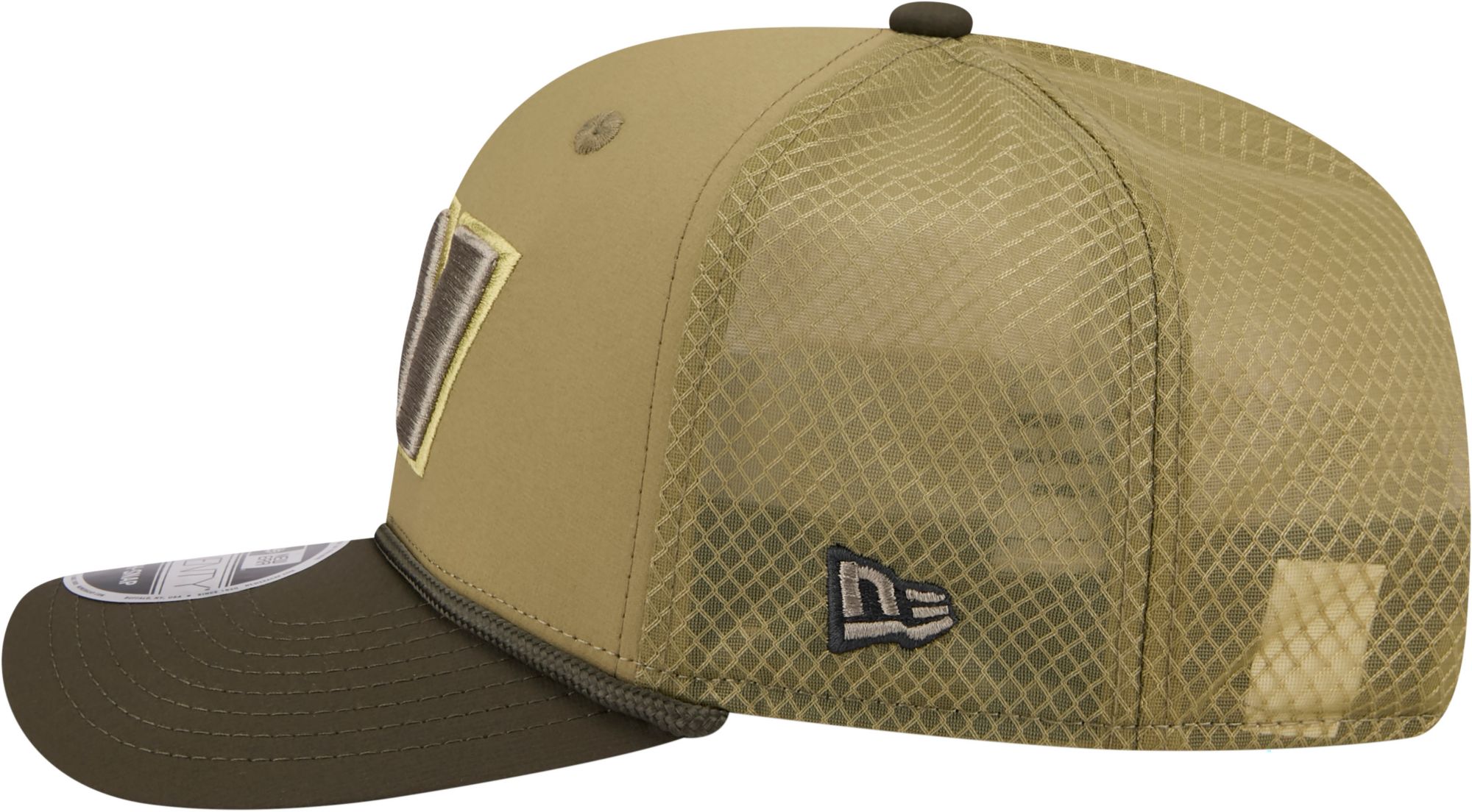 New Era Adult Washington Commanders Salute To Service 2025 Dark Moss 9Seventy Adjustable Stretch-Snap Hat product image