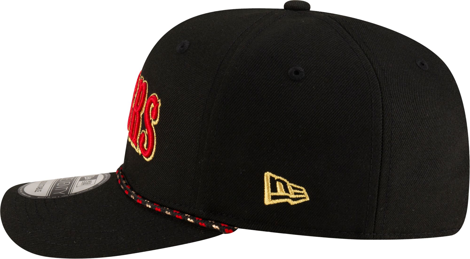 New Era Adult San Francisco 49ers NFL Rivalries 9Seventy Black Adjustable Hat product image