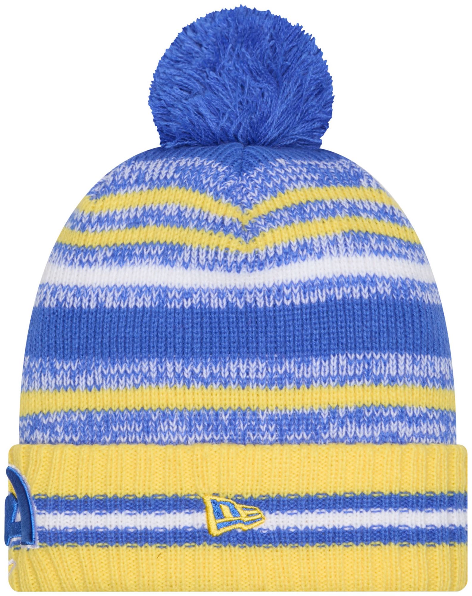 New Era Adult Los Angeles Rams Bright Blue Cheer Knit Hat product image
