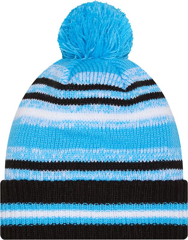 New Era Adult Carolina Panthers Medium Blue Cheer Knit Hat product image