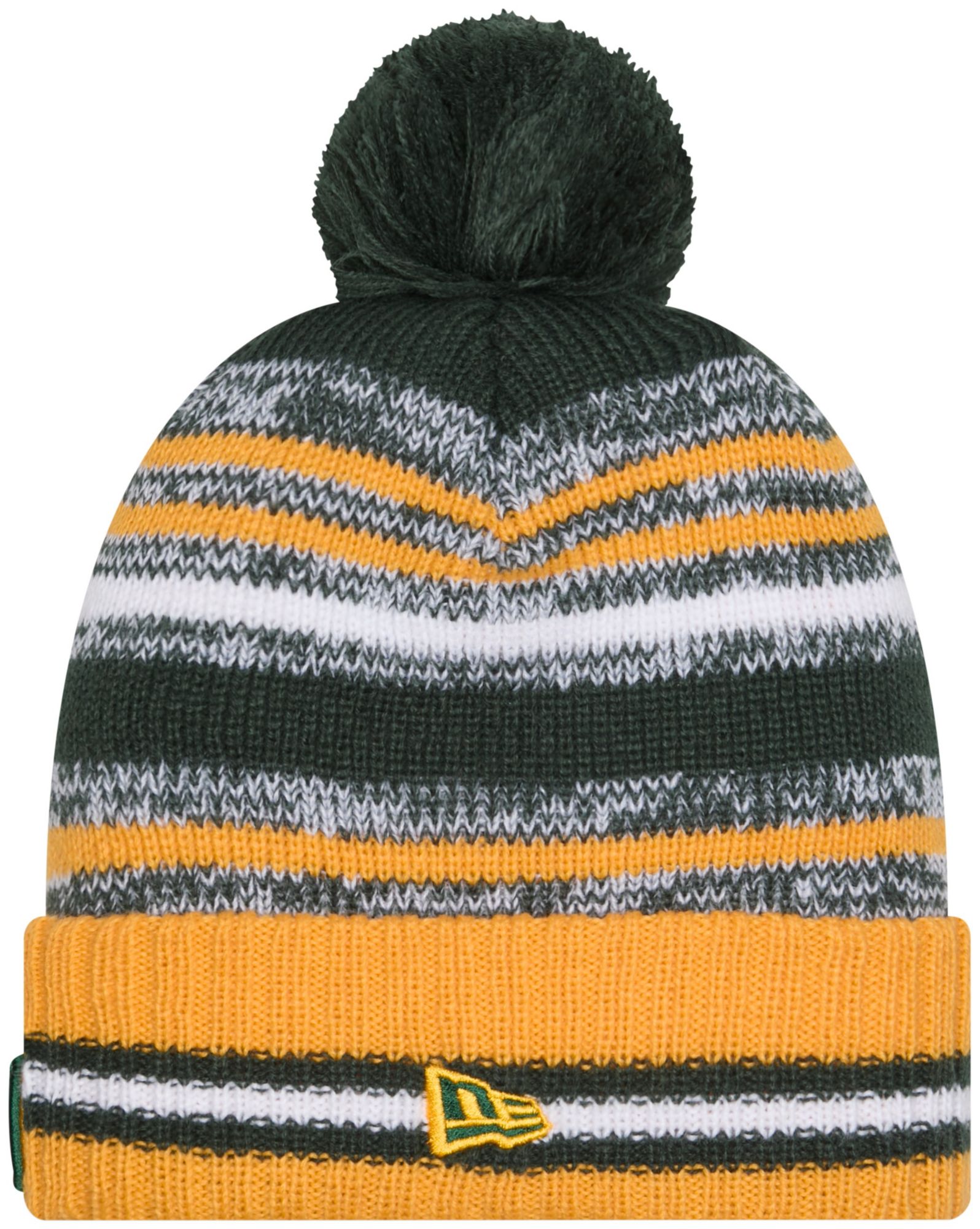 New Era Adult Baylor Bears Dark Green Cheer Knit Hat product image