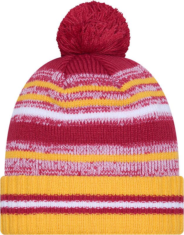 New Era Adult USC Trojans Dark Red Cheer Knit Hat product image
