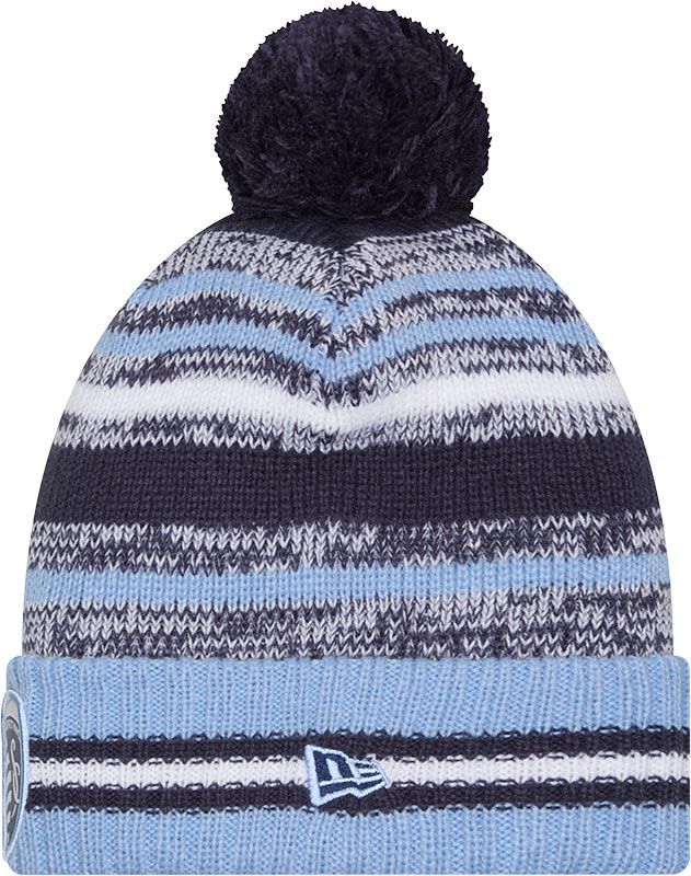New Era Adult Sporting Kansas City Navy Team Logo 25 Cheer Knit Hat product image