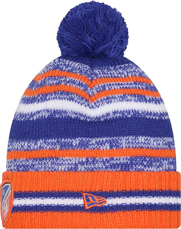 New Era Adult FC Cincinnati Blue Team Logo 25 Cheer Knit Hat product image
