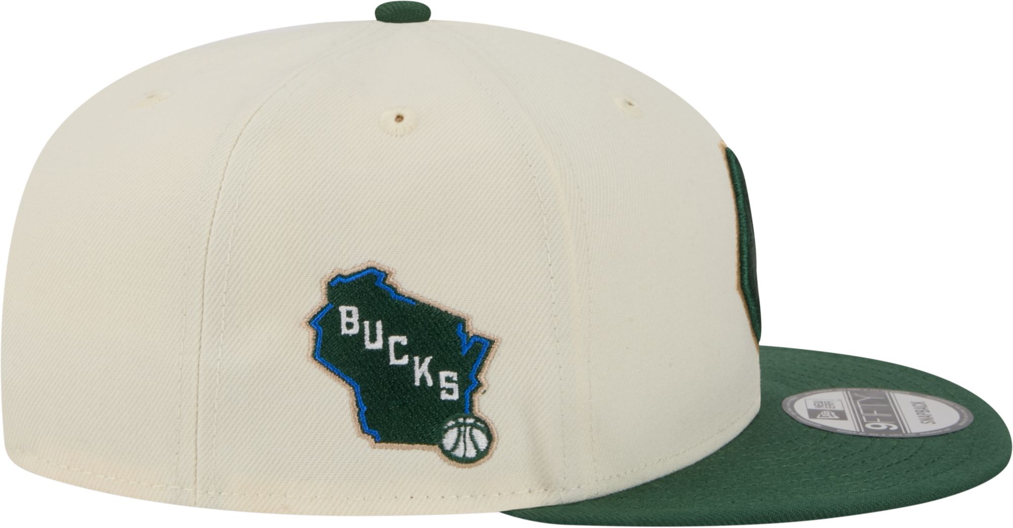 New Era Youth 2025-26 City Edition Milwaukee Bucks 9Fifty Logo Hat product image