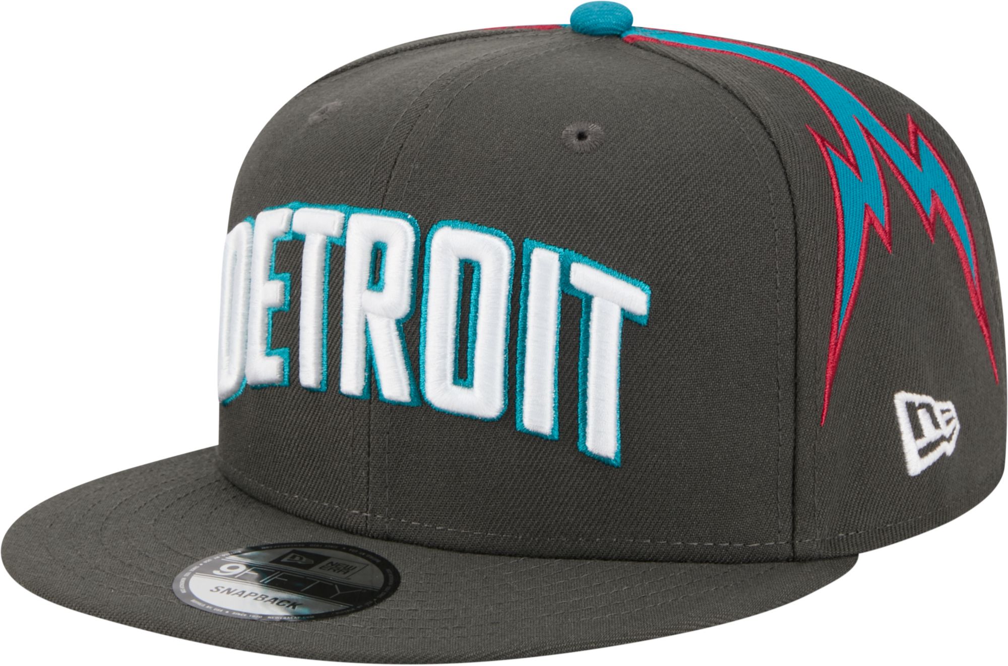 New Era Adult 2025-26 City Edition Detroit Pistons 9Fifty Logo Hat product image