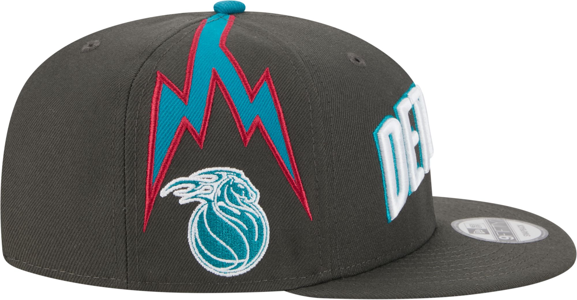 New Era Adult 2025-26 City Edition Detroit Pistons 9Fifty Logo Hat product image