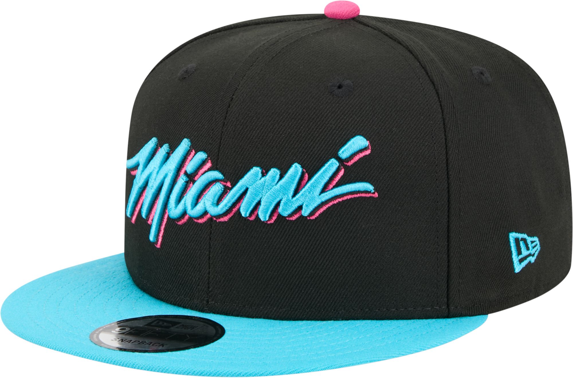 New Era Adult 2025-26 City Edition Miami Heat 9Fifty Logo Hat product image