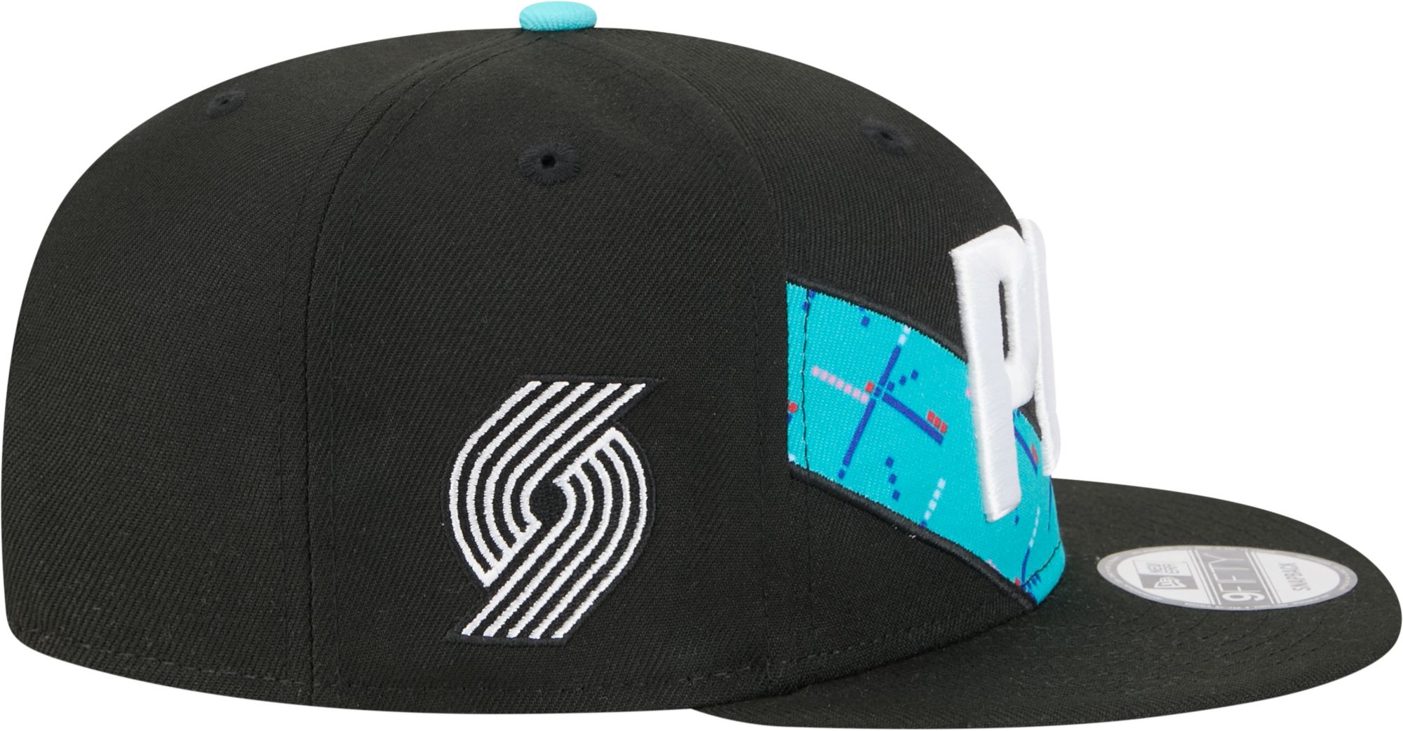 New Era Adult 2025-26 City Edition Portland Trail Blazers 9Fifty Logo Hat product image