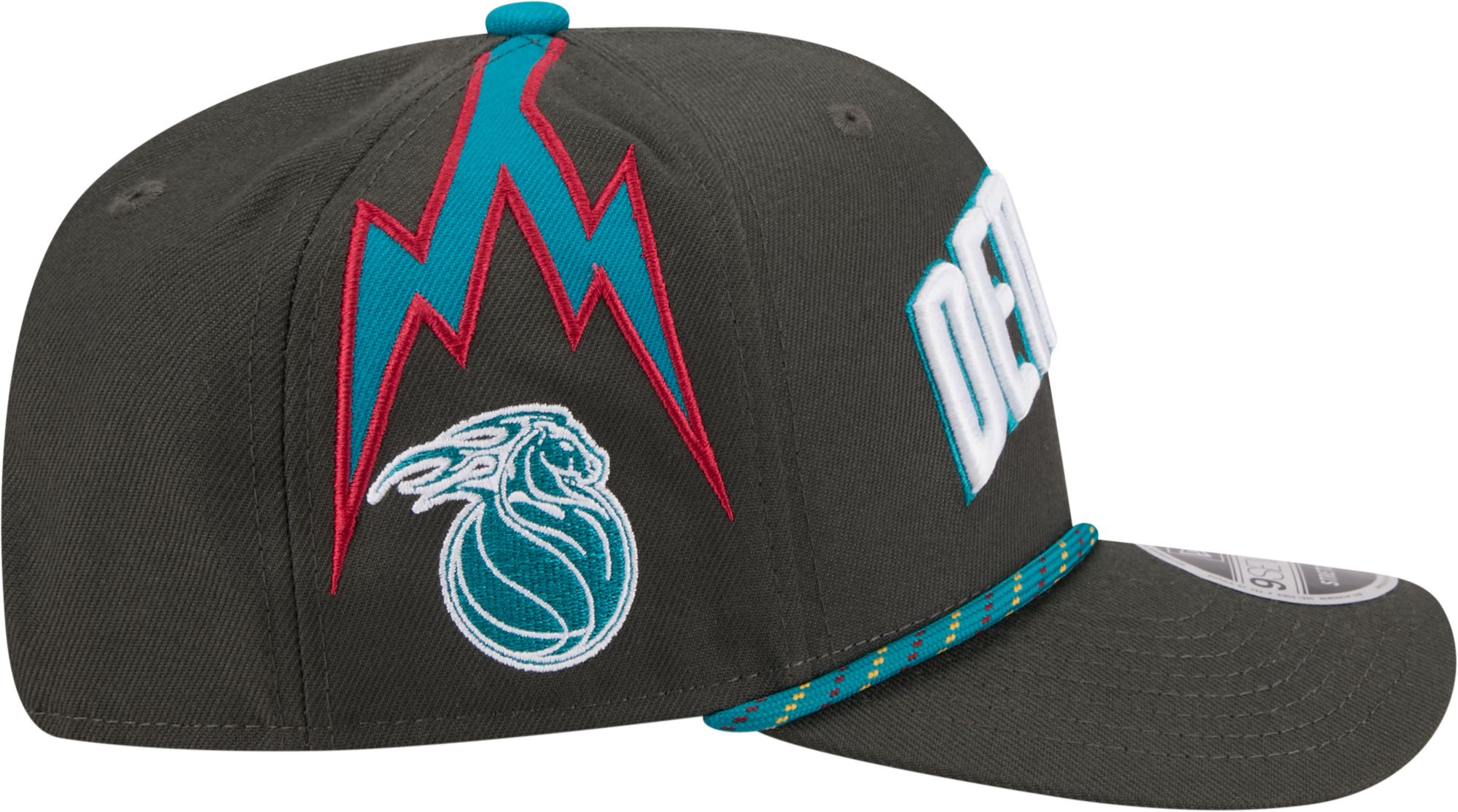 New Era Adult 2025-26 City Edition Detroit Pistons 9Seventy Logo Adjustable Hat product image