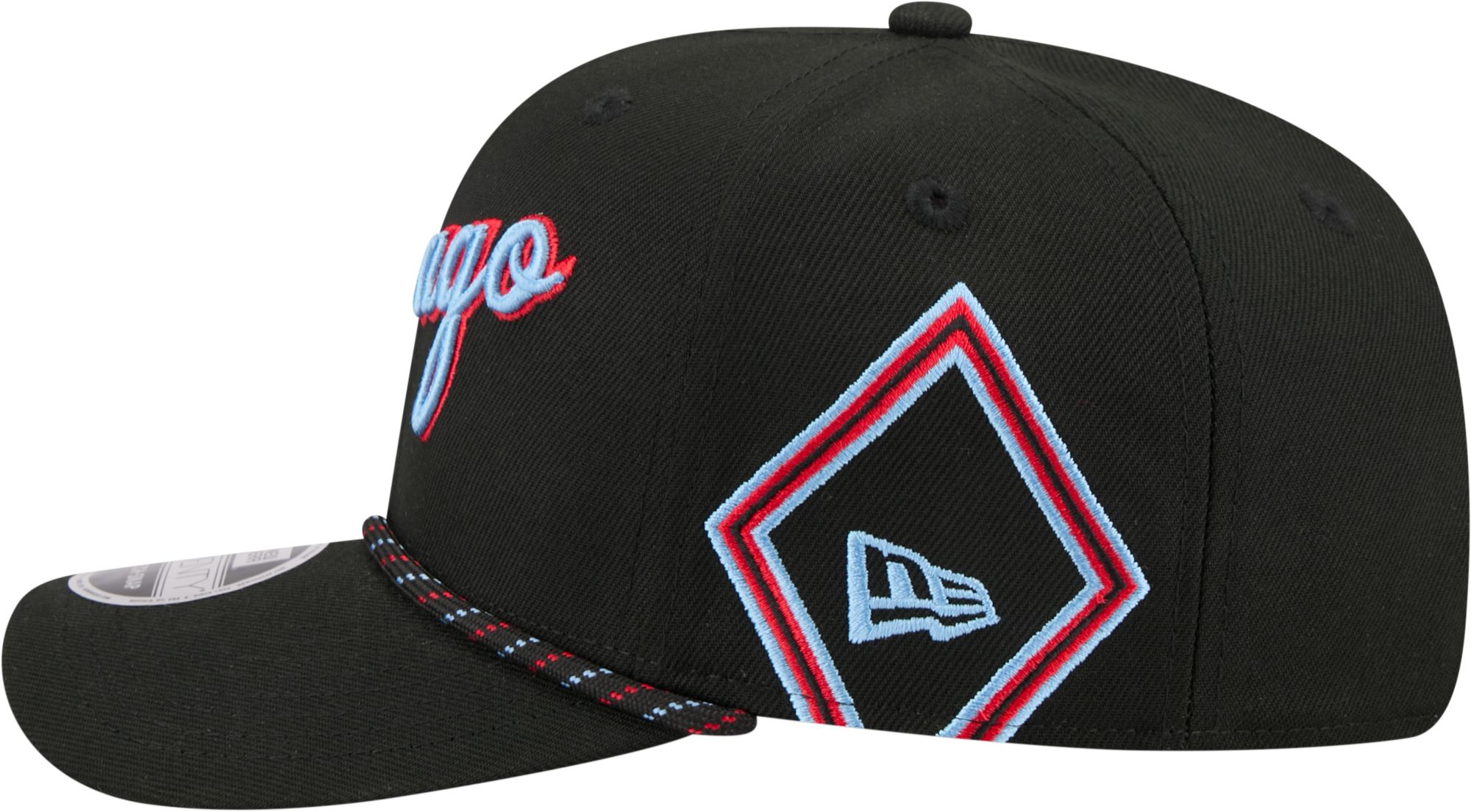 New Era Adult 2025-26 City Edition Chicago Bulls 9Seventy Logo Adjustable Hat product image