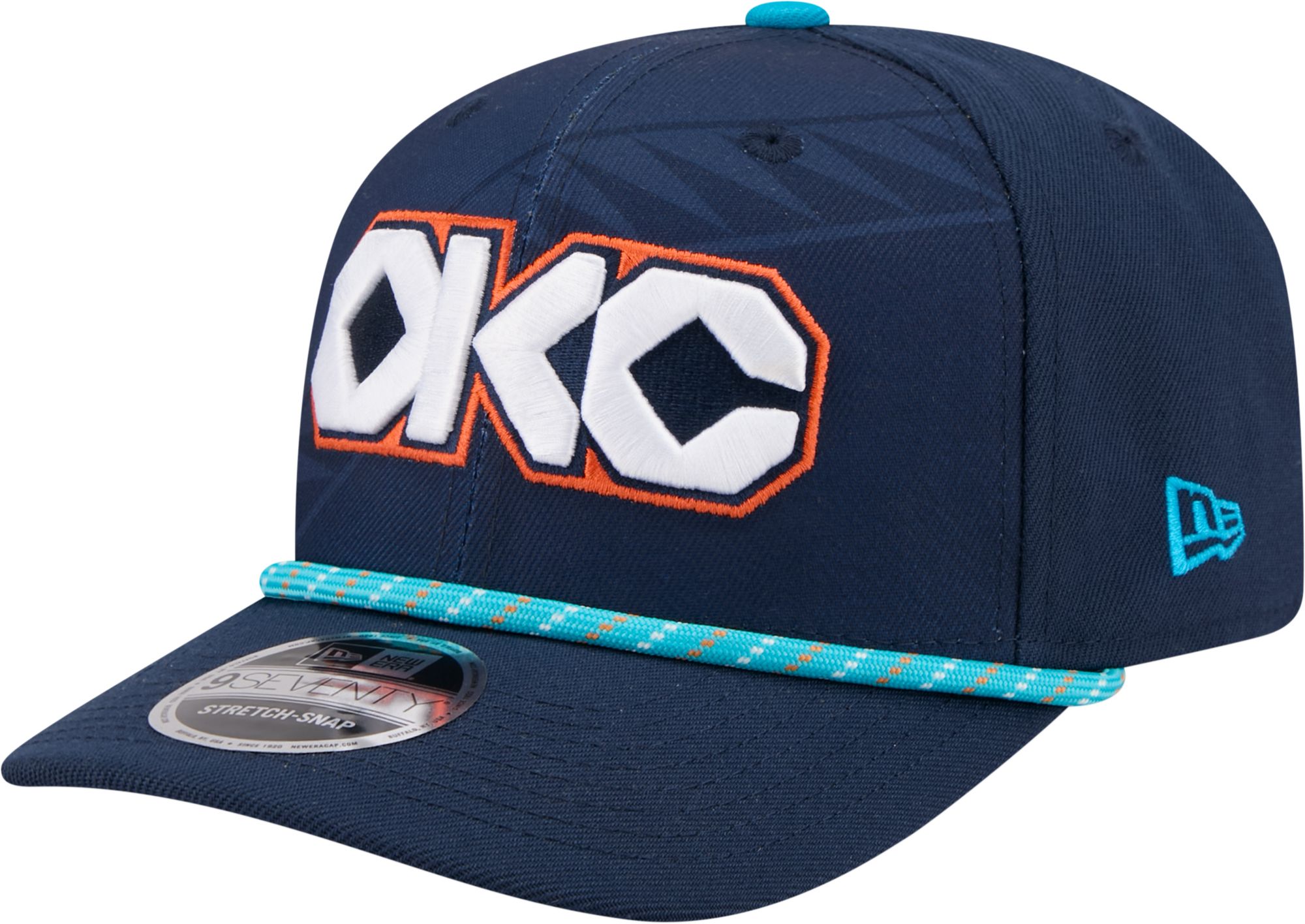 New Era Adult 2025-26 City Edition Oklahoma City Thunder 9Seventy Logo Adjustable Hat product image