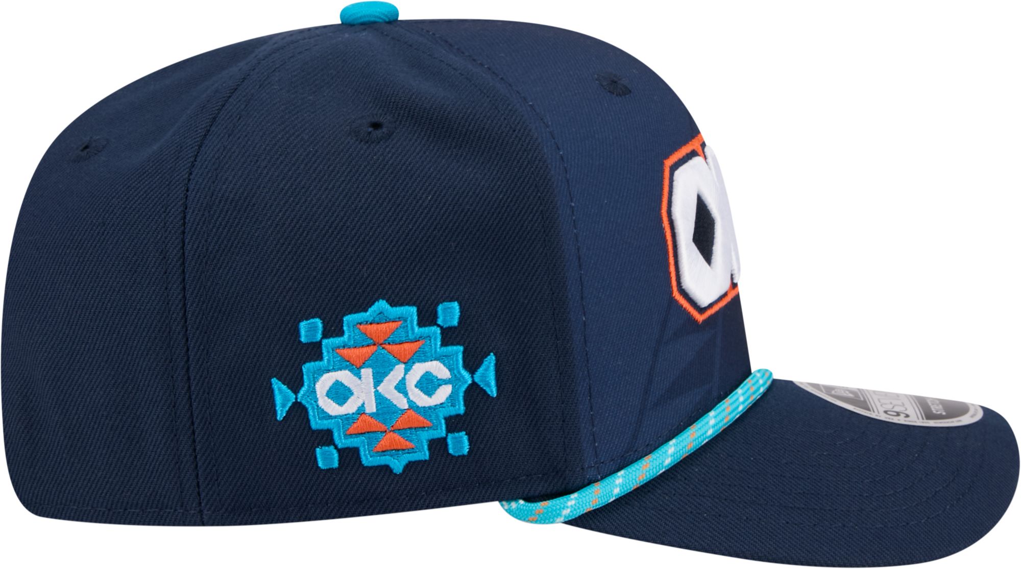 New Era Adult 2025-26 City Edition Oklahoma City Thunder 9Seventy Logo Adjustable Hat product image