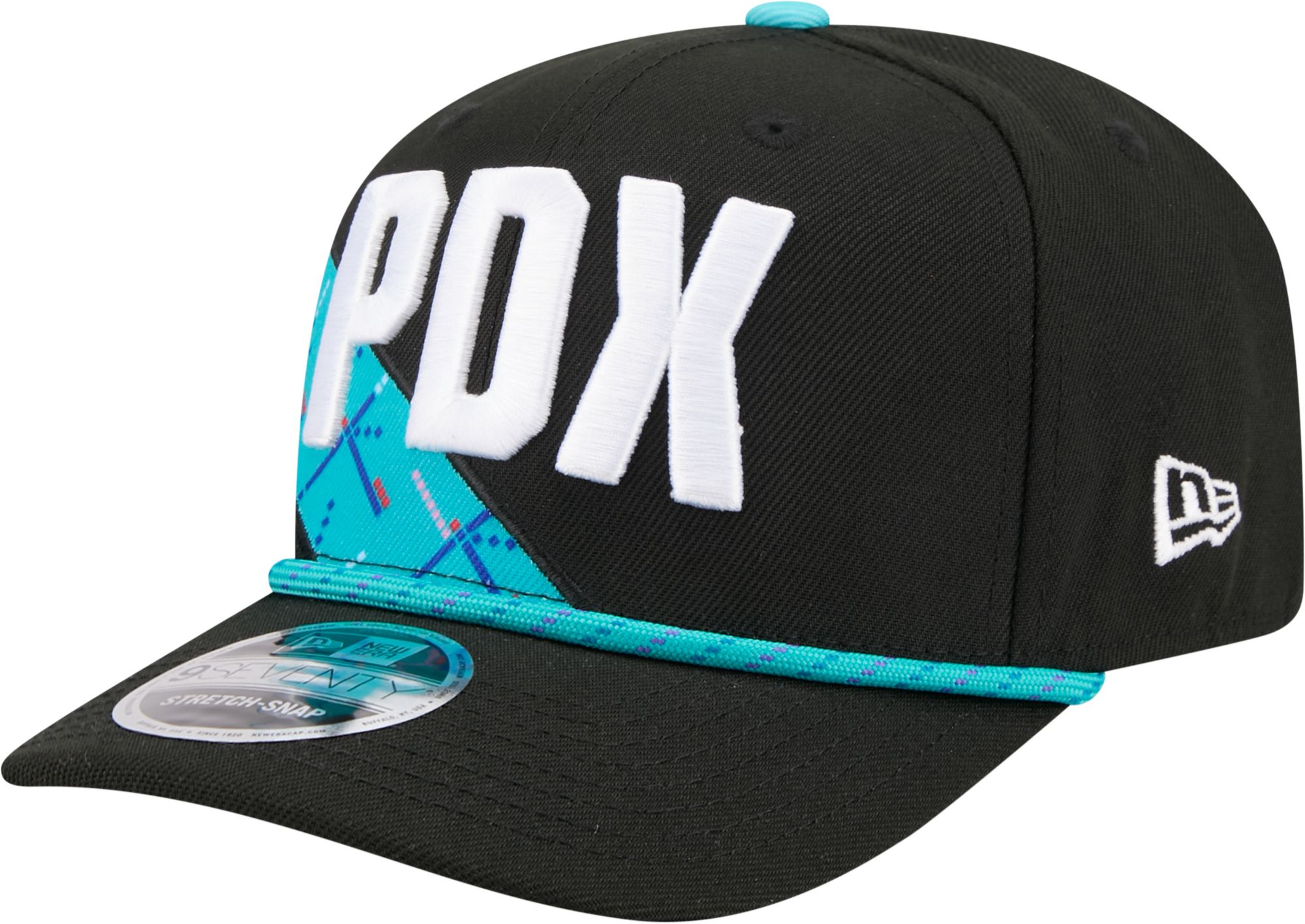 New Era Adult 2025-26 City Edition Portland Trail Blazers 9Seventy Logo Adjustable Hat product image