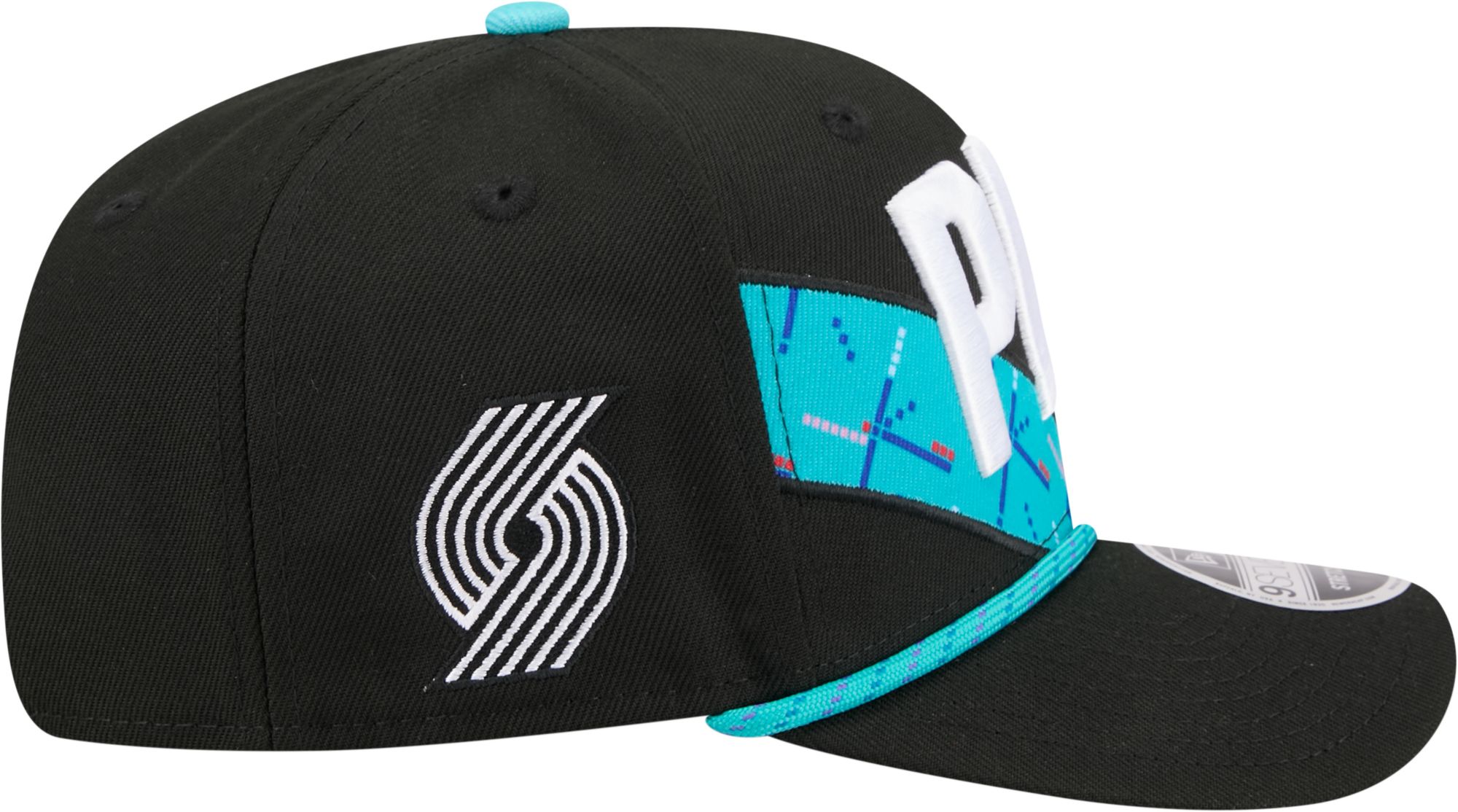 New Era Adult 2025-26 City Edition Portland Trail Blazers 9Seventy Logo Adjustable Hat product image