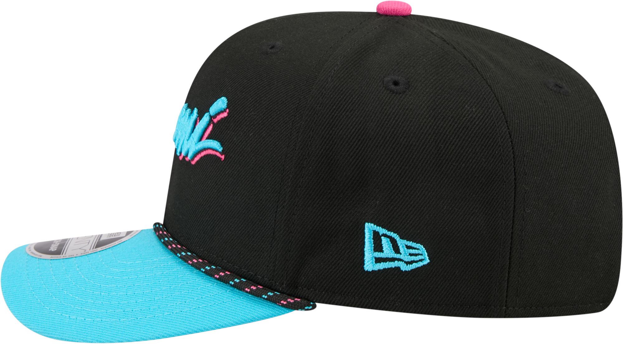 New Era Adult 2025-26 City Edition Miami Heat 9Seventy Logo Adjustable Hat product image