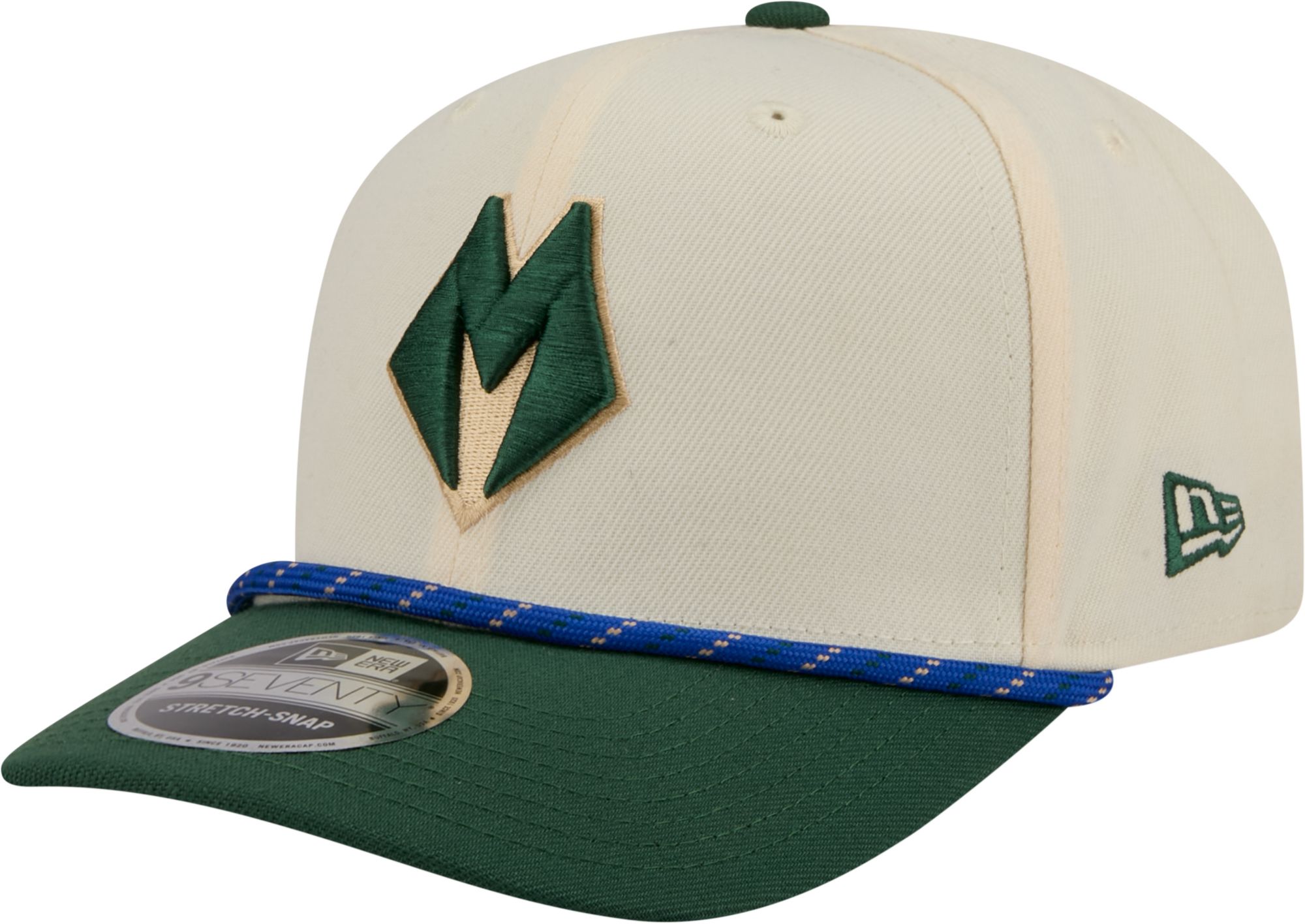 New Era Adult 2025-26 City Edition Milwaukee Bucks 9Seventy Logo Adjustable Hat product image