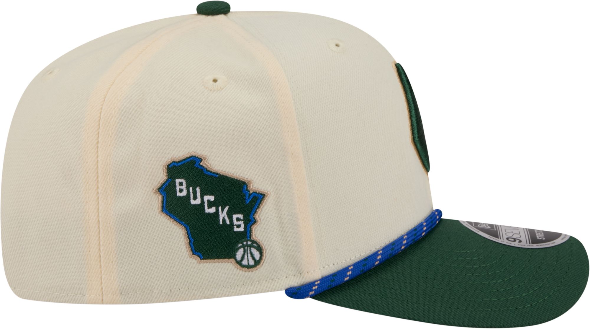 New Era Adult 2025-26 City Edition Milwaukee Bucks 9Seventy Logo Adjustable Hat product image