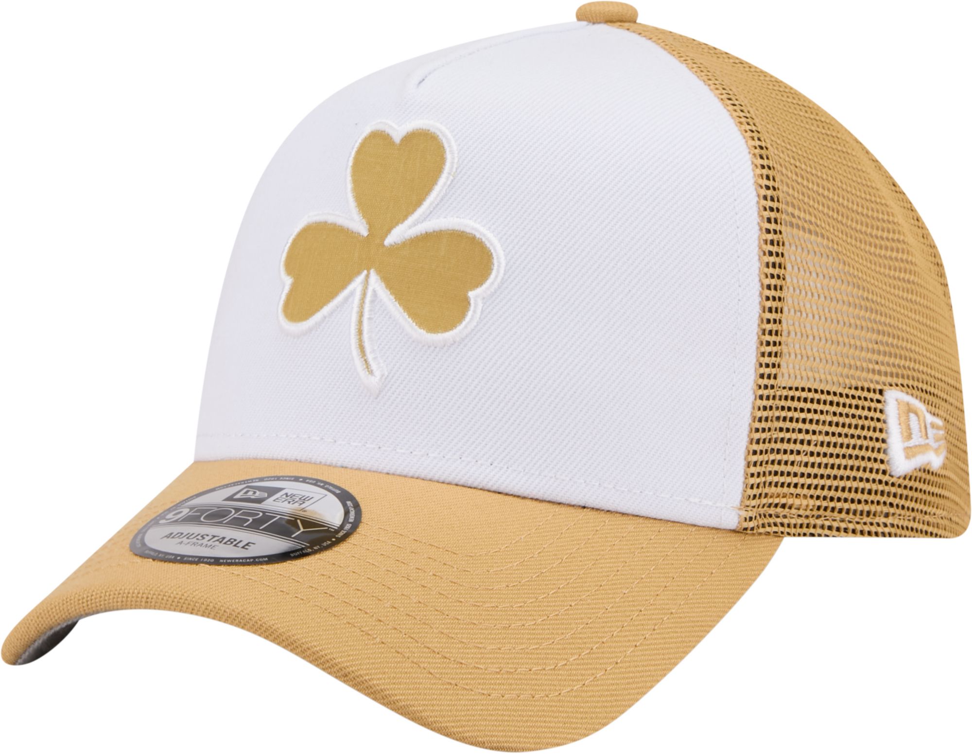 New Era Adult 2025-26 City Edition Boston Celtics 9Forty Logo Trucker Hat product image