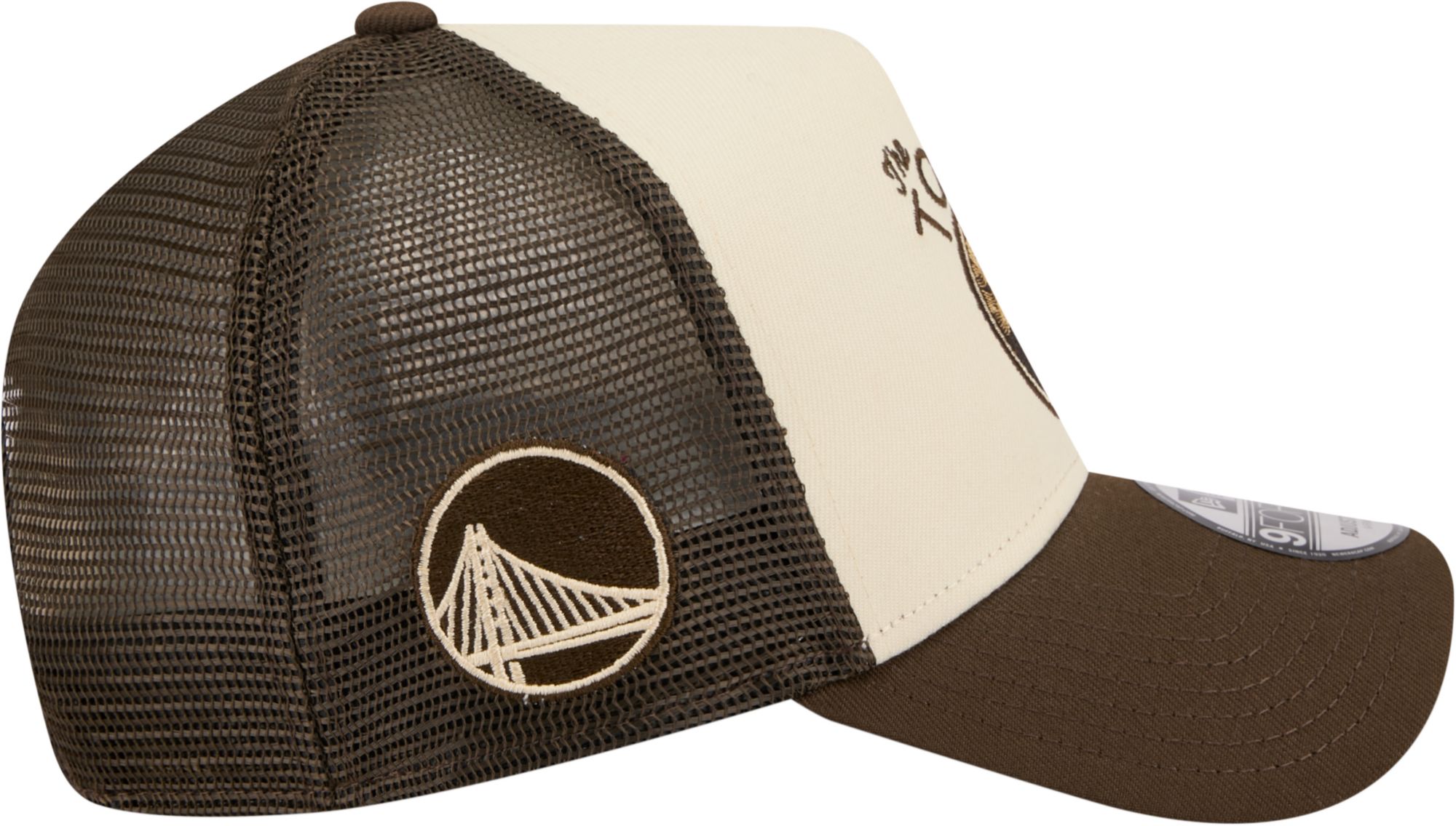 New Era Adult 2025-26 City Edition Golden State Warriors 9Forty Logo Trucker Hat product image