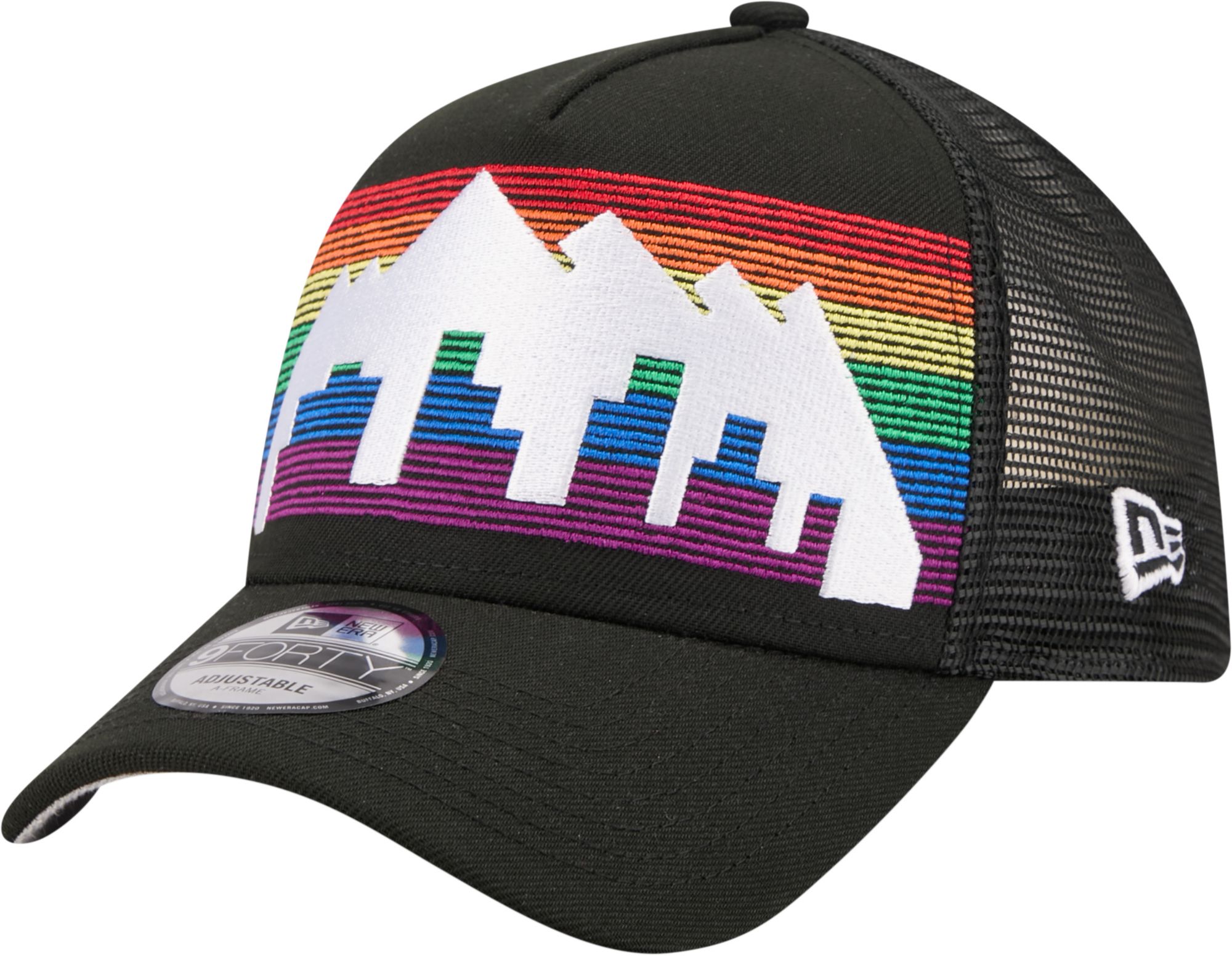 New Era Adult 2025-26 City Edition Denver Nuggets 9Forty Logo Trucker Hat product image