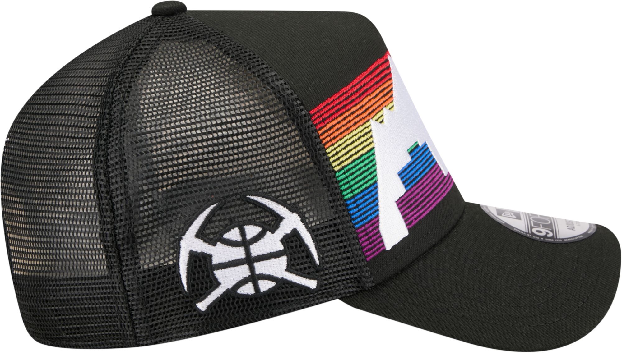 New Era Adult 2025-26 City Edition Denver Nuggets 9Forty Logo Trucker Hat product image