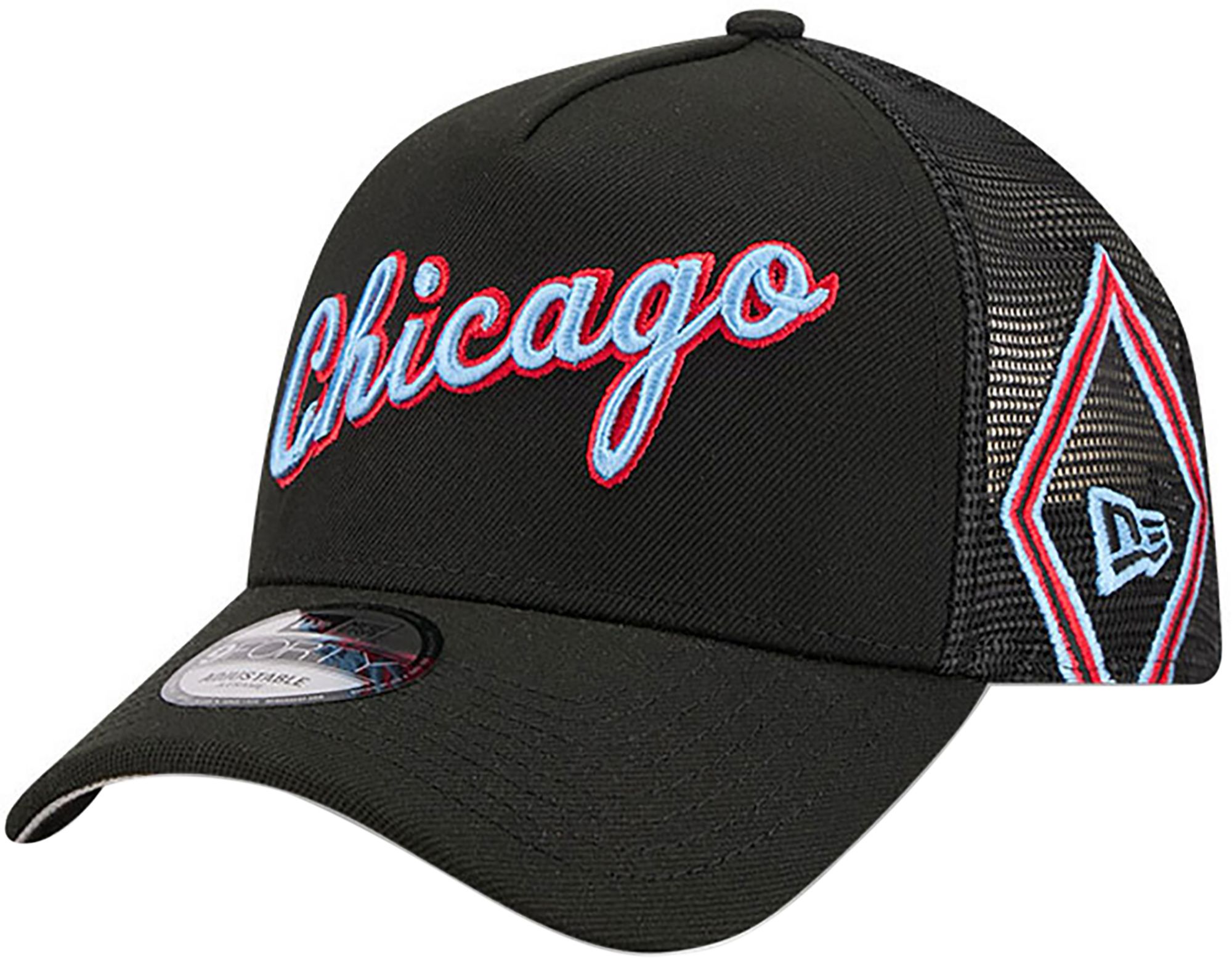 New Era Adult 2025-26 City Edition Chicago Bulls 9Forty Logo Trucker Hat product image