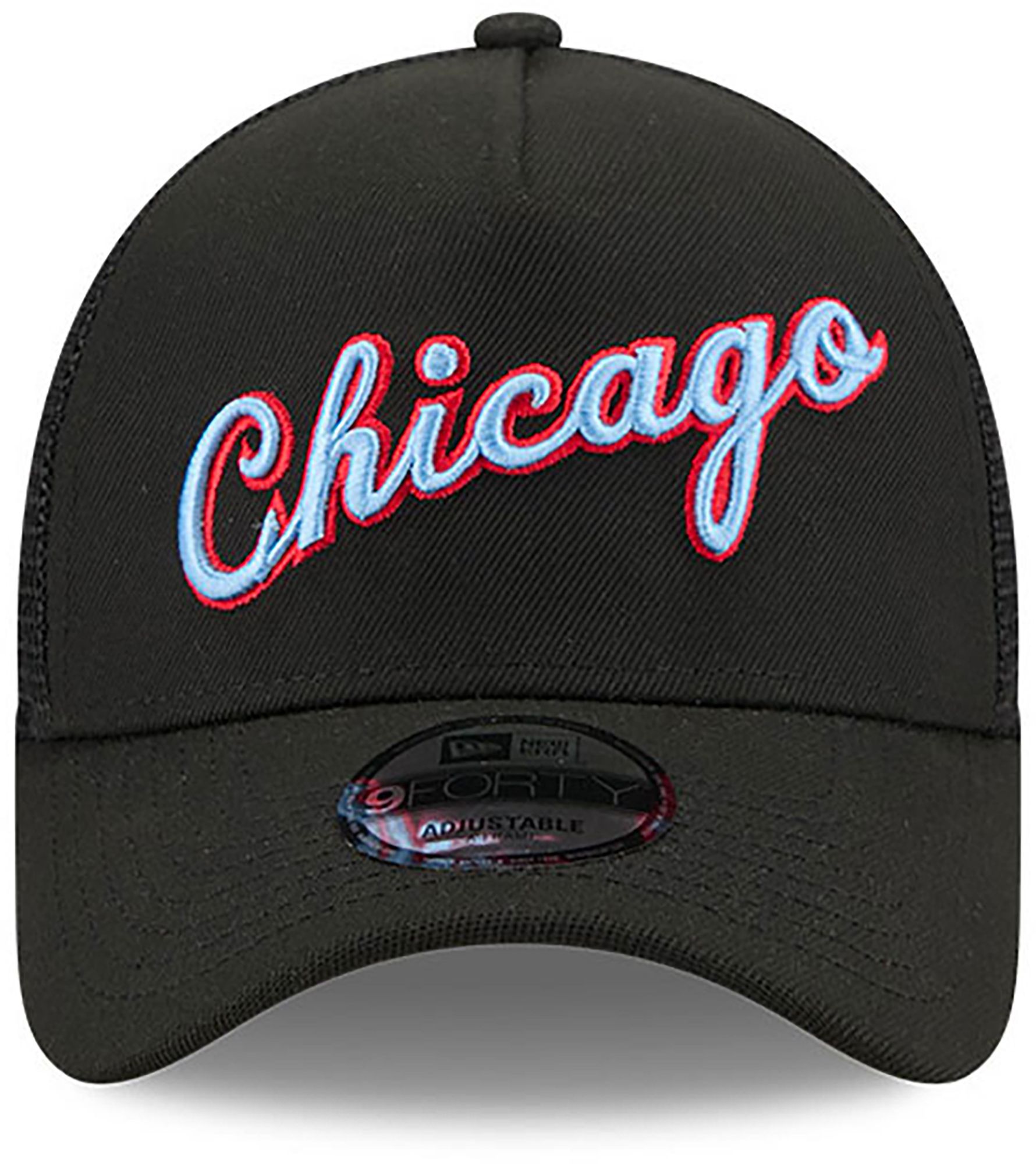 New Era Adult 2025-26 City Edition Chicago Bulls 9Forty Logo Trucker Hat product image