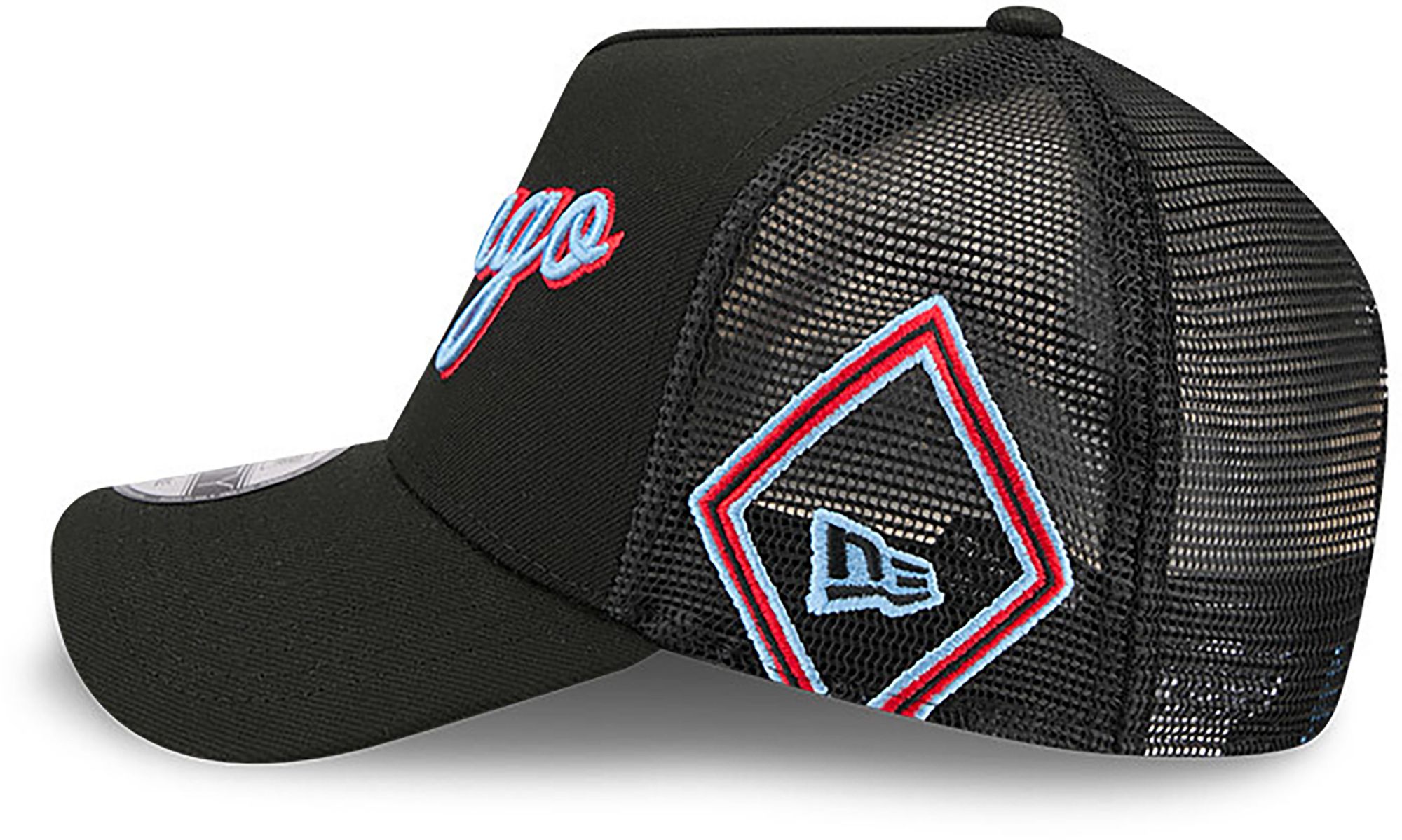 New Era Adult 2025-26 City Edition Chicago Bulls 9Forty Logo Trucker Hat product image