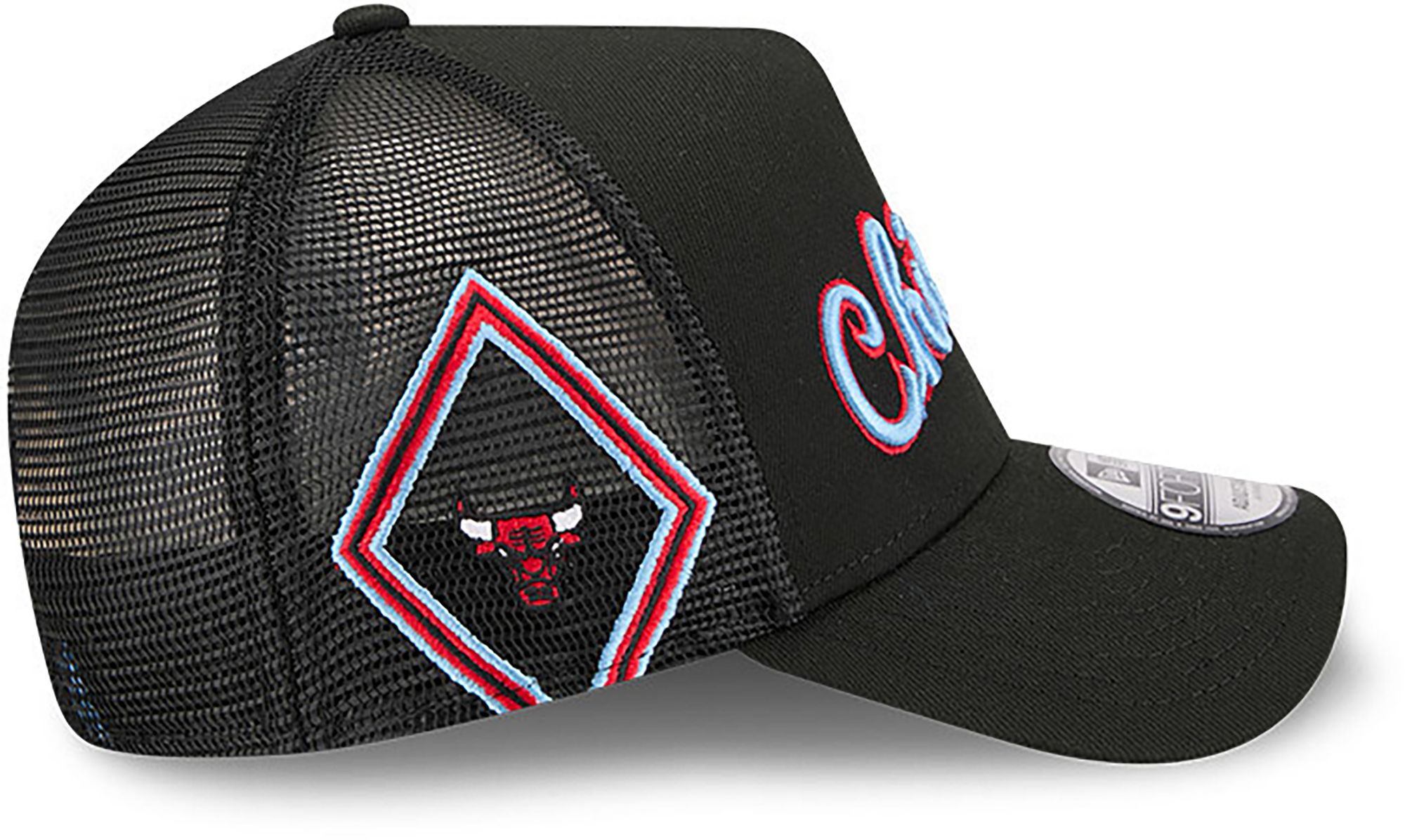New Era Adult 2025-26 City Edition Chicago Bulls 9Forty Logo Trucker Hat product image