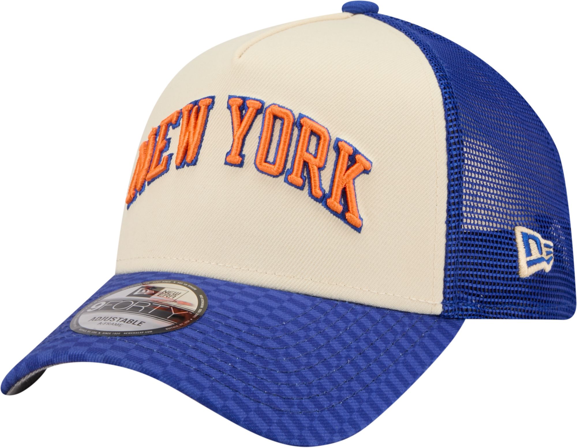 New Era Adult 2025-26 City Edition New York Knicks 9Forty Logo Trucker Hat product image