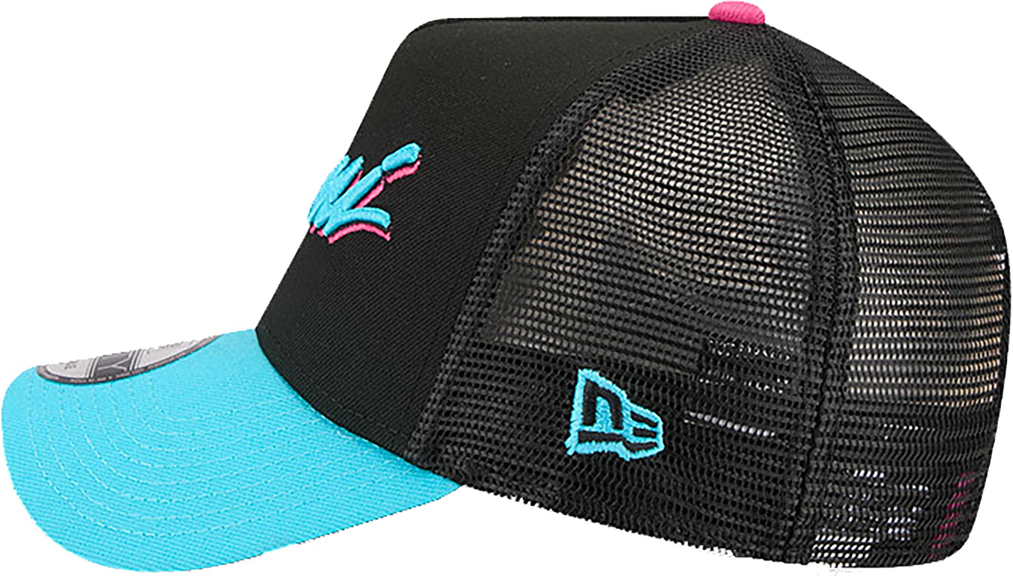 New Era Adult 2025-26 City Edition Miami Heat 9Forty Logo Trucker Hat product image