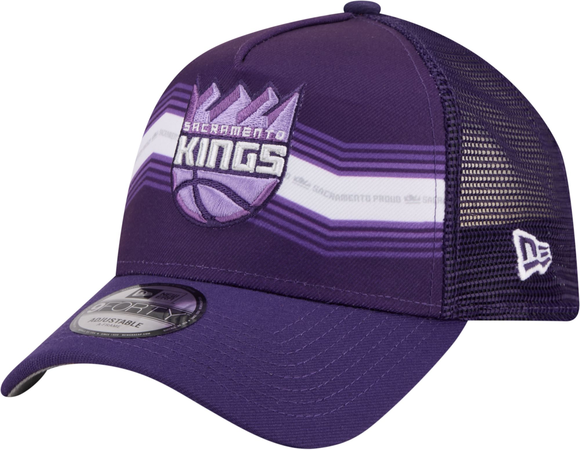 New Era Adult 2025-26 City Edition Sacramento Kings 9Forty Logo Trucker Hat product image