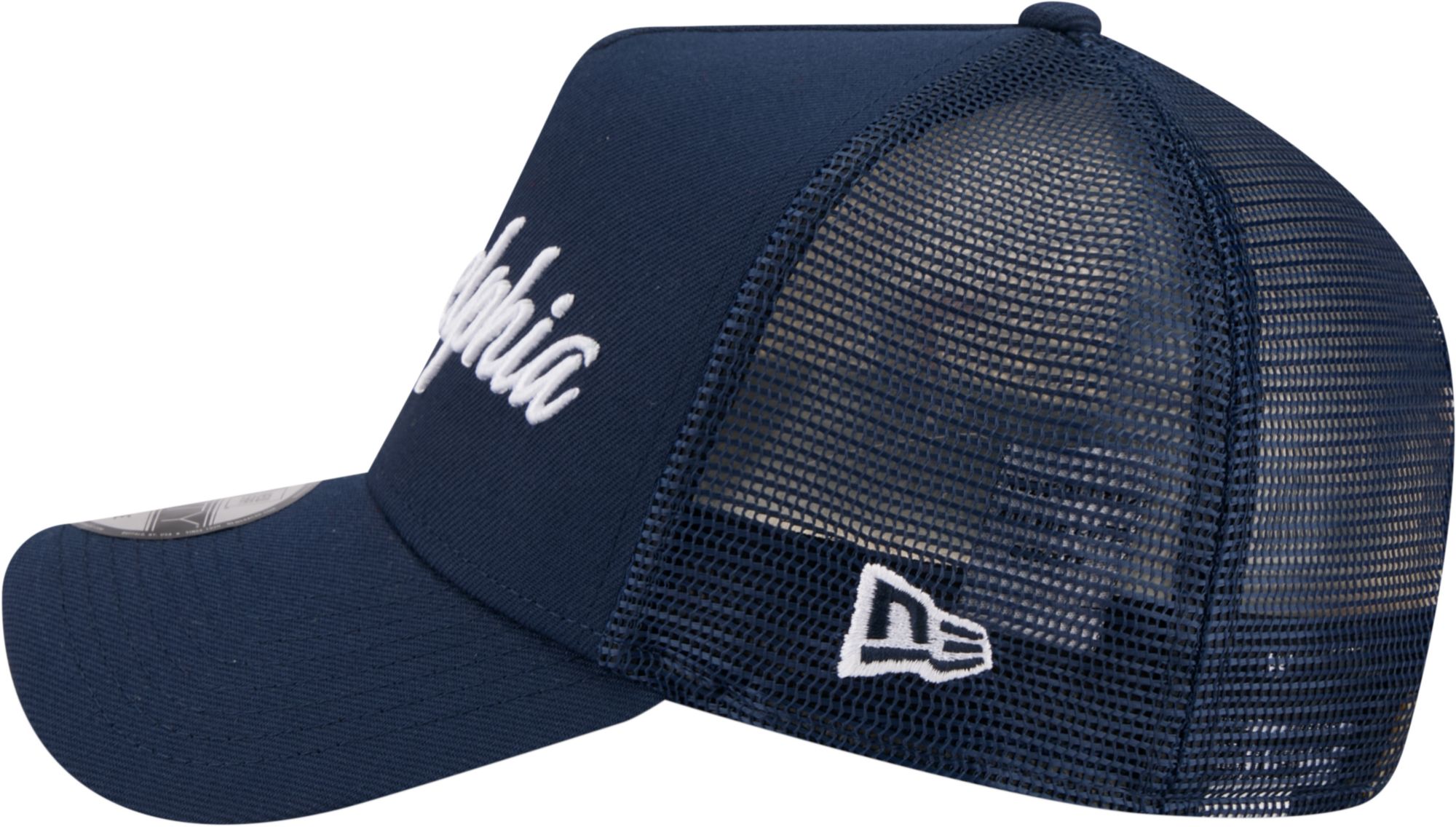 New Era Adult 2025-26 City Edition Philadelphia 76ers 9Forty Logo Trucker Hat product image