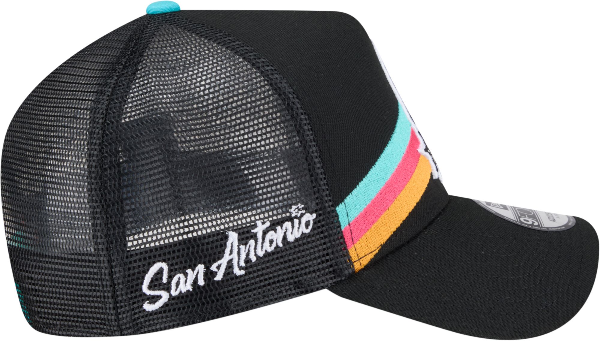 New Era Adult 2025-26 City Edition San Antonio Spurs 9Forty Logo Trucker Hat product image