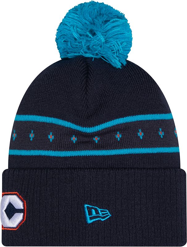 New Era Youth 2025-26 City Edition Oklahoma City Thunder Logo Pom Knit Beanie product image