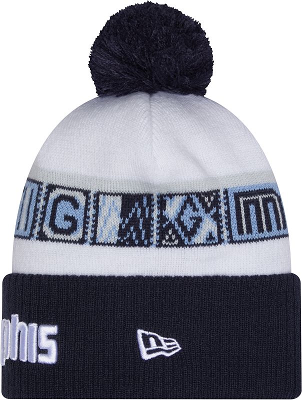 New Era Youth 2025-26 City Edition Memphis Grizzlies Logo Pom Knit Beanie product image