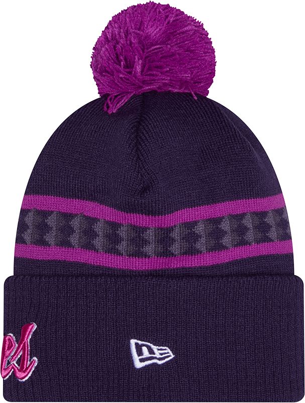 New Era Youth 2025-26 City Edition Minnesota Timberwolves Logo Pom Knit Beanie product image