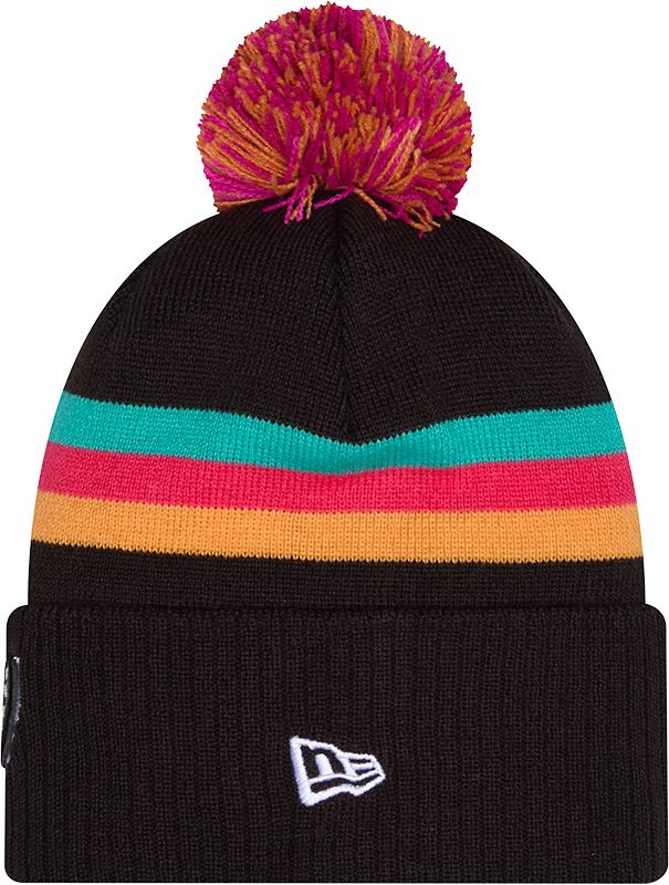 New Era Youth 2025-26 City Edition San Antonio Spurs Logo Pom Knit Beanie product image