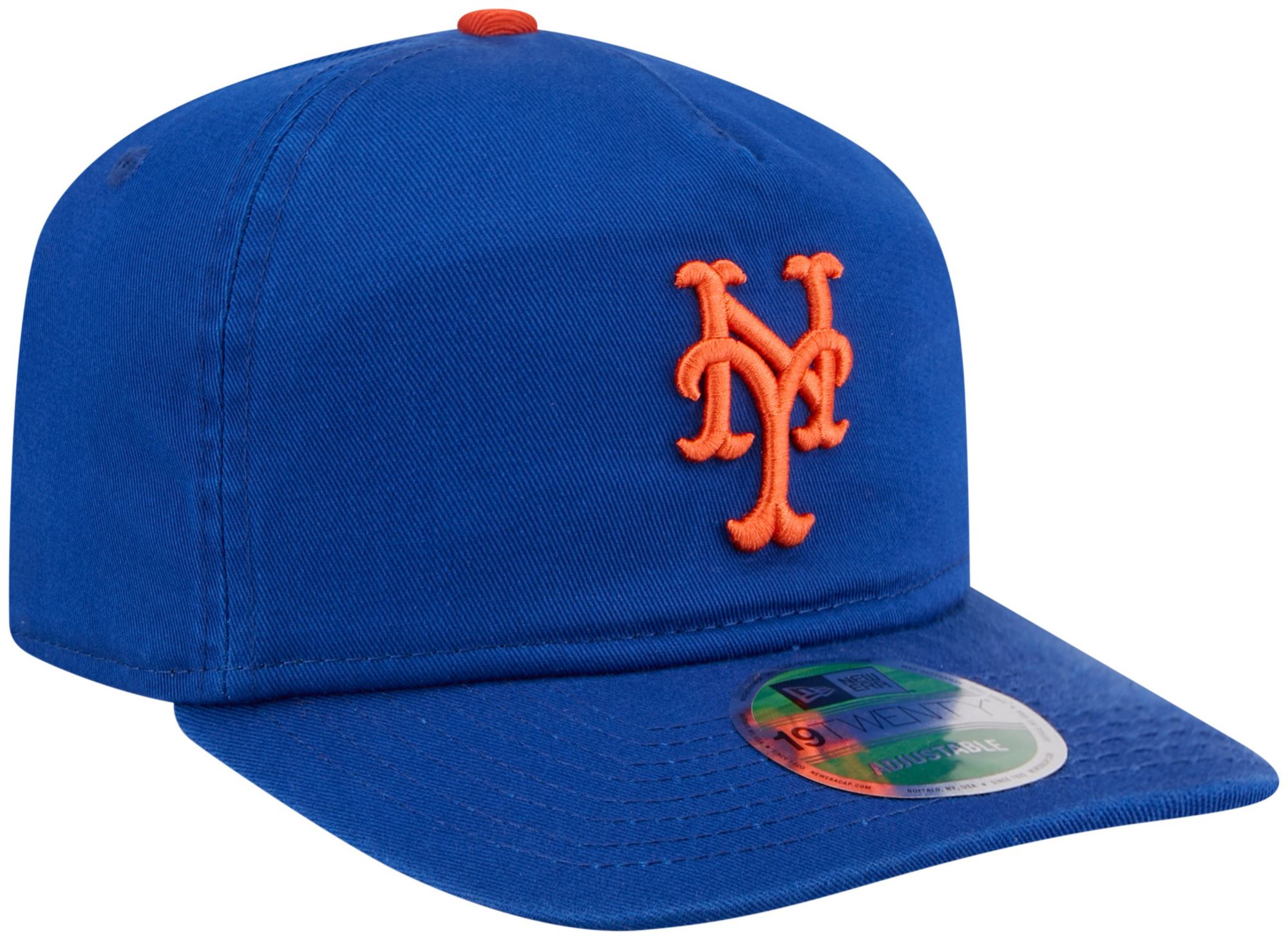 New Era Adult New York Mets Blue Player Replica 19Twenty Adjustable Hat product image