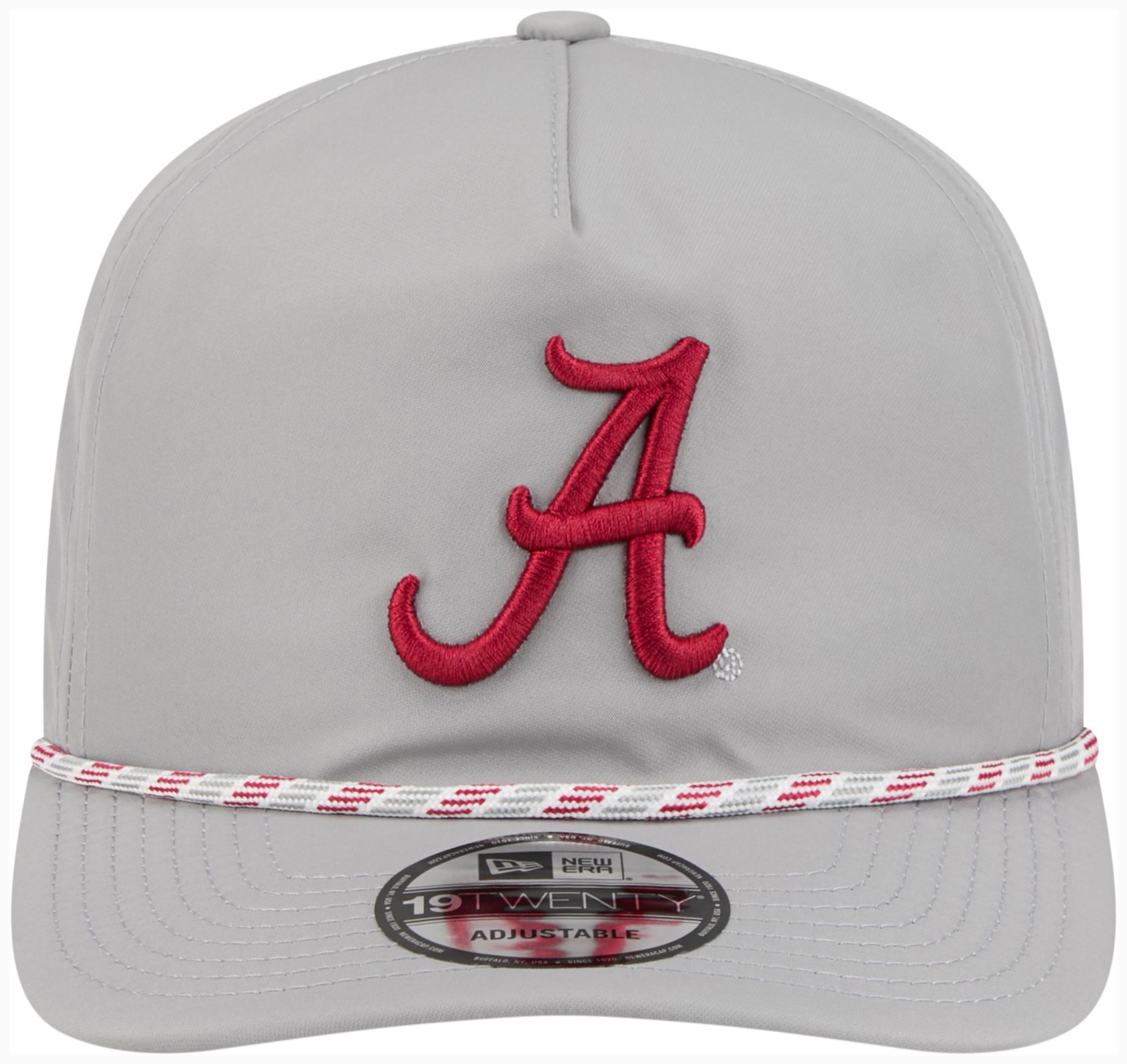 New Era Adult Alabama Crimson Tide Gray 19Twenty Featherweight Hat product image