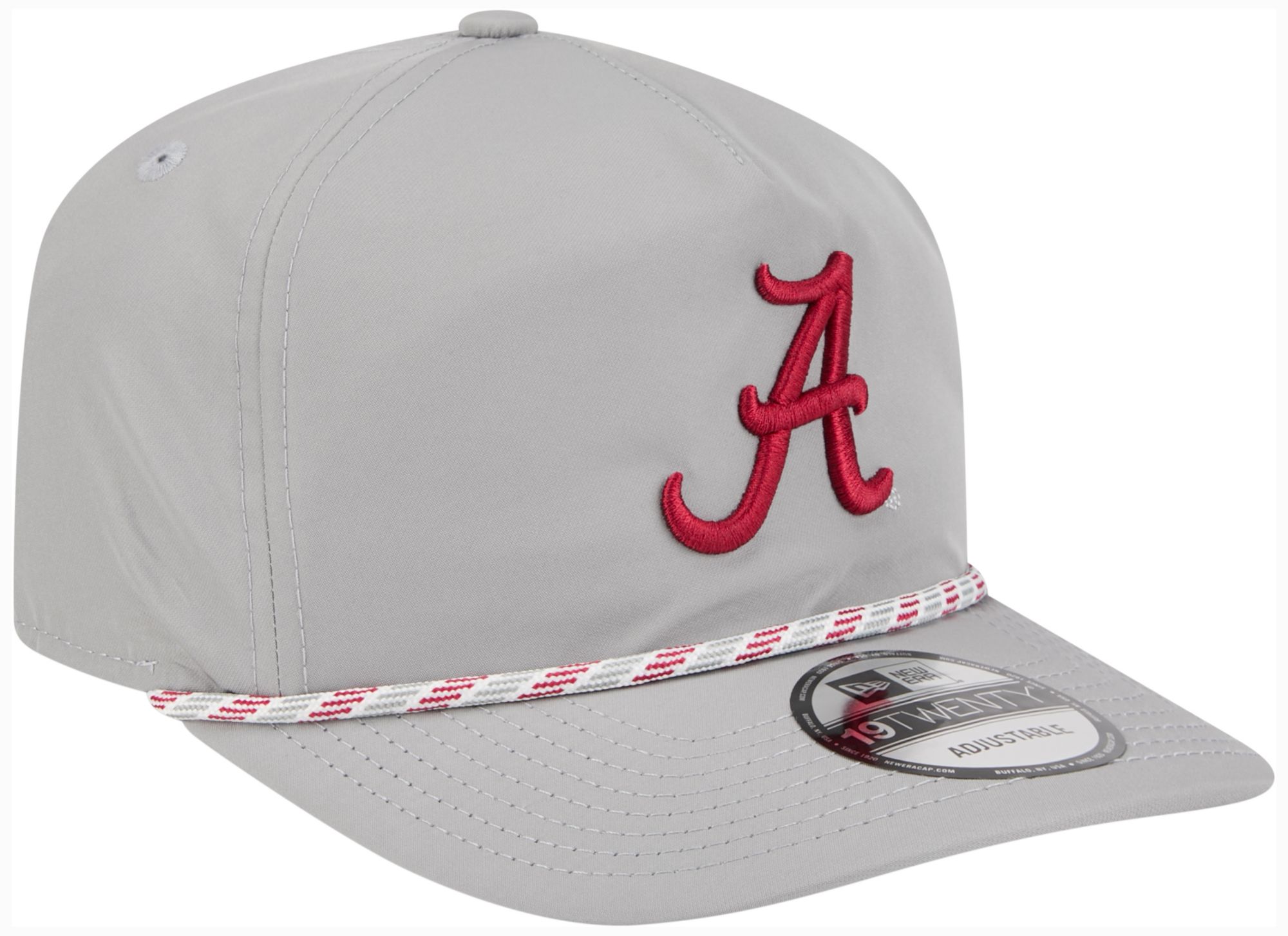 New Era Adult Alabama Crimson Tide Gray 19Twenty Featherweight Hat product image