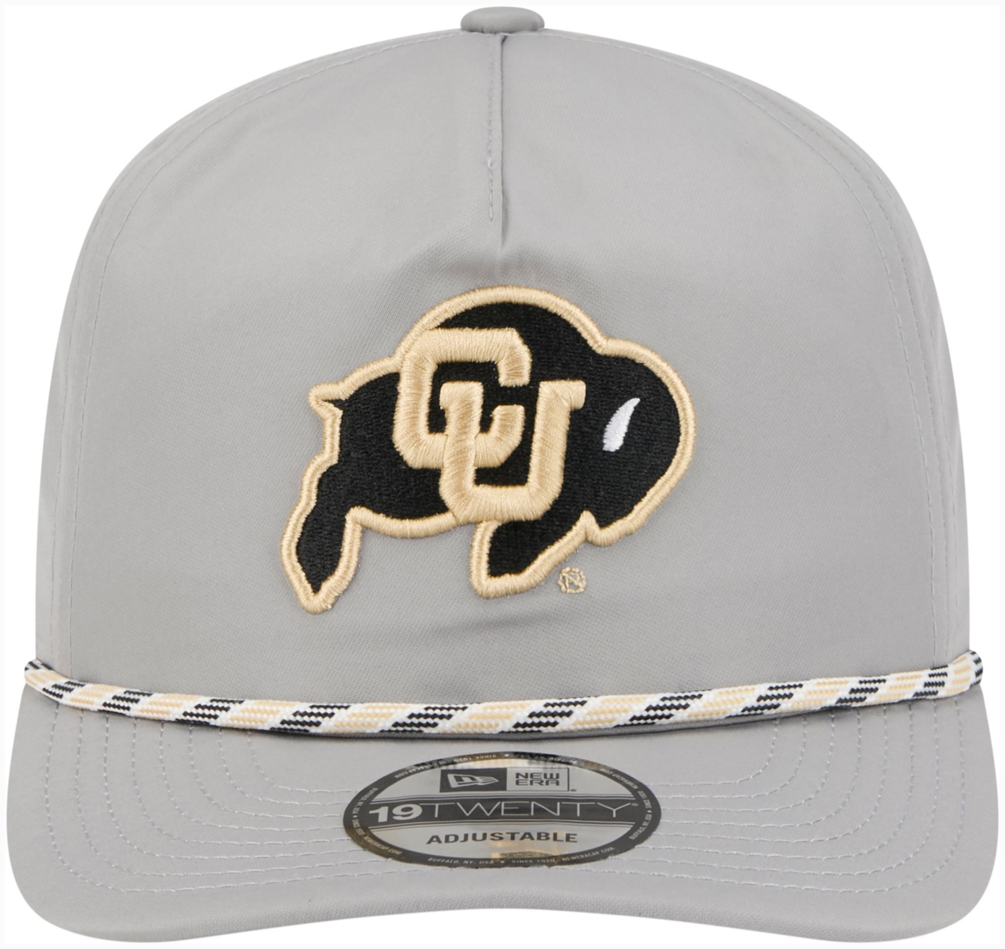 New Era Adult Colorado Buffaloes Gray 19Twenty Featherweight Hat product image