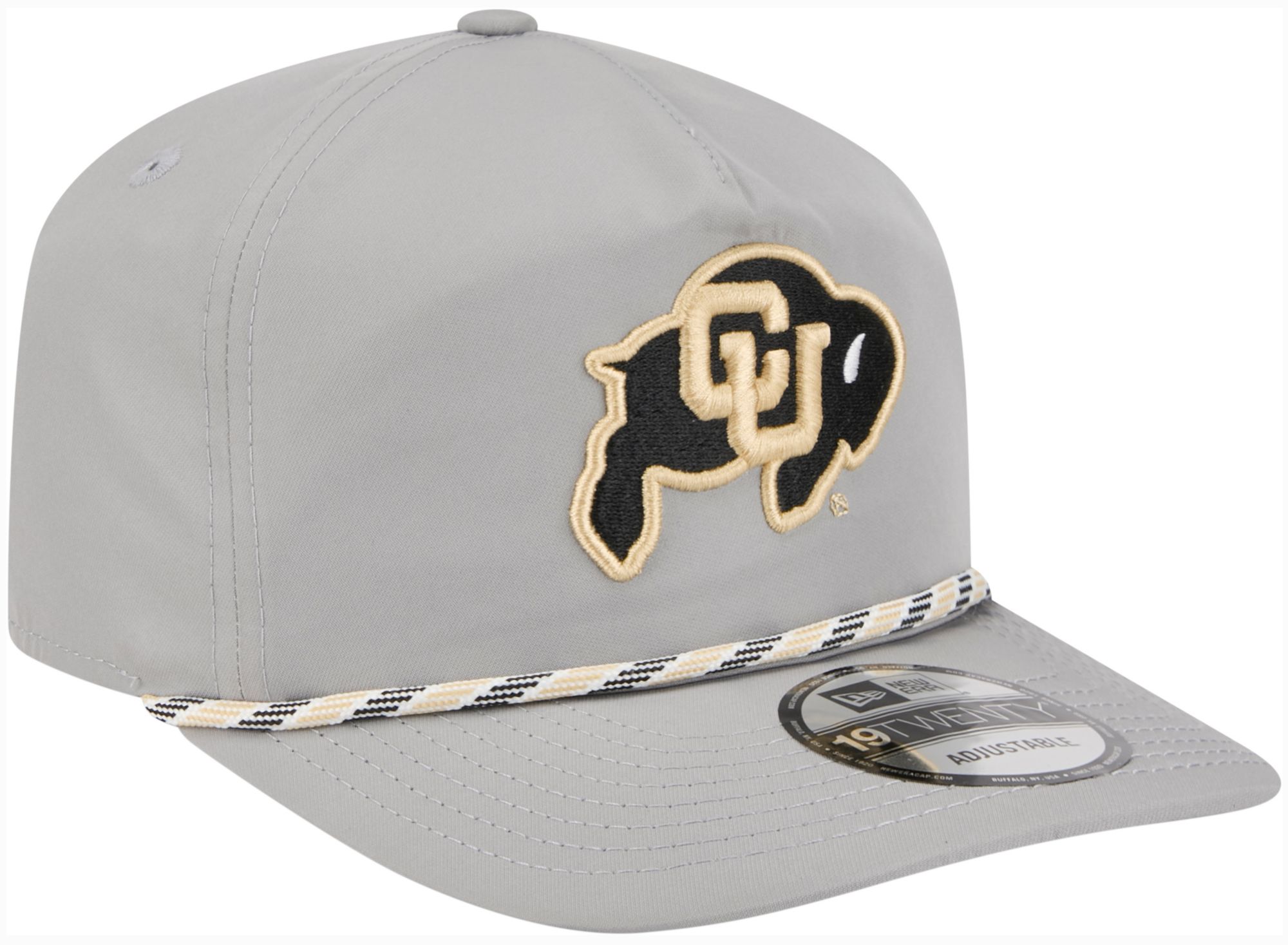 New Era Adult Colorado Buffaloes Gray 19Twenty Featherweight Hat product image
