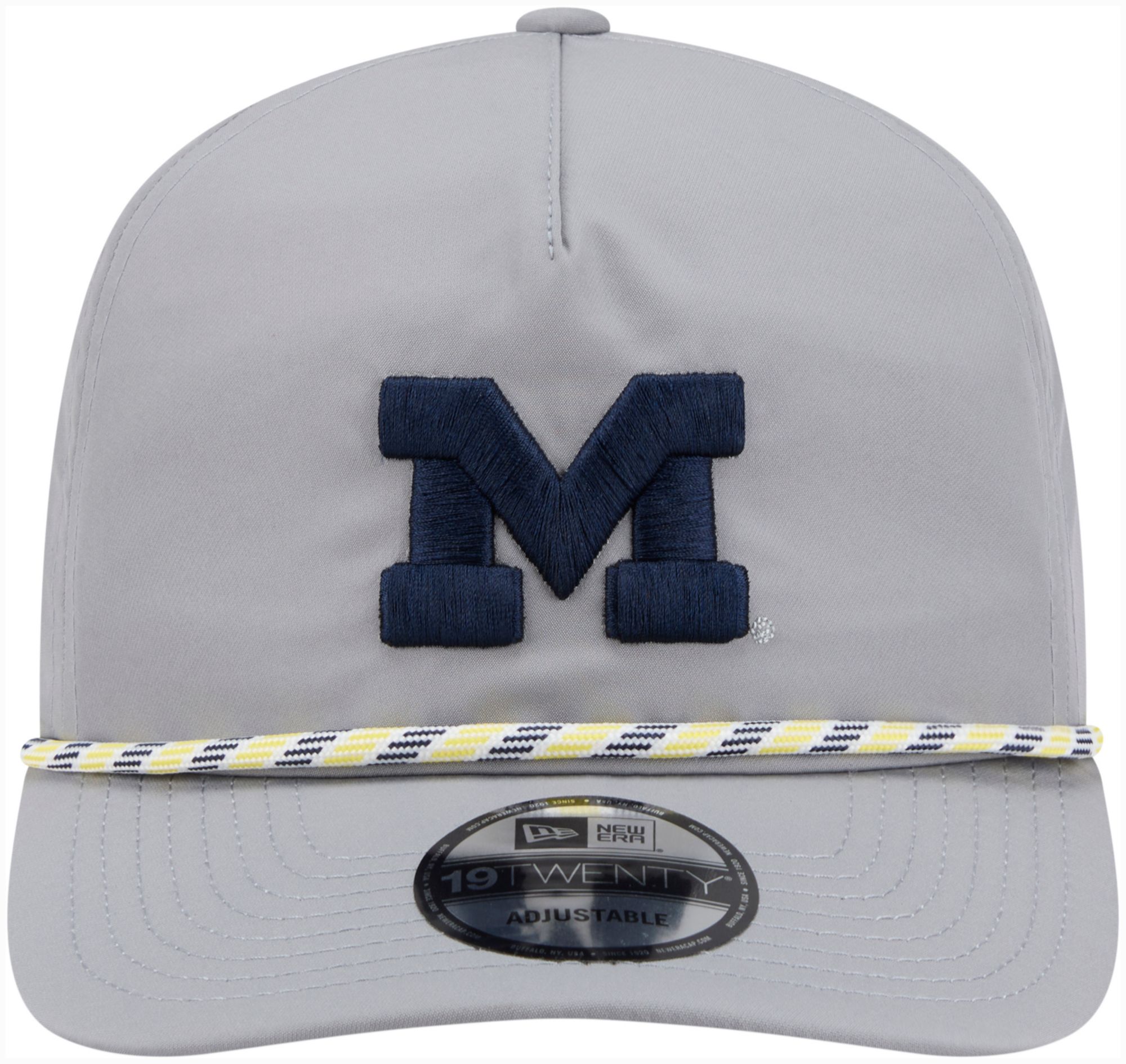 New Era Adult Michigan Wolverines Gray 19Twenty Featherweight Hat product image